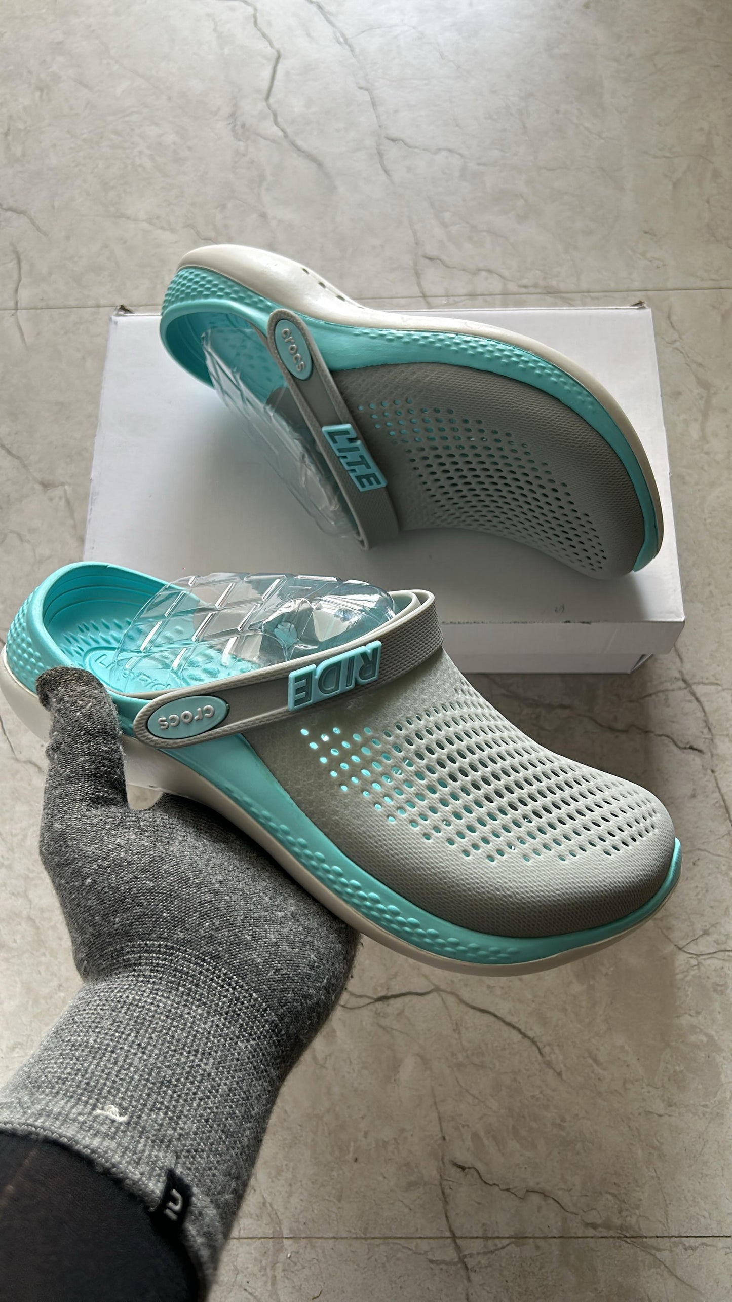 CROCS LITERIDE 360 GREY BLUE