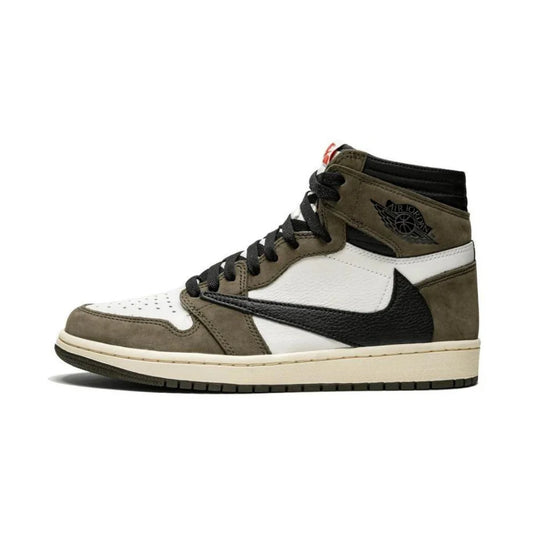 NIKE AIR JORDAN 1 TRAVIS SCOTT MOCHA HIGH SEMI UA