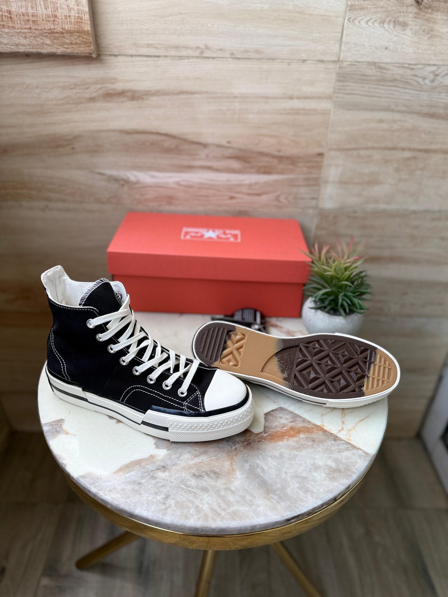 CONVERSE CHUCK MID PLUS BLACK WHITE