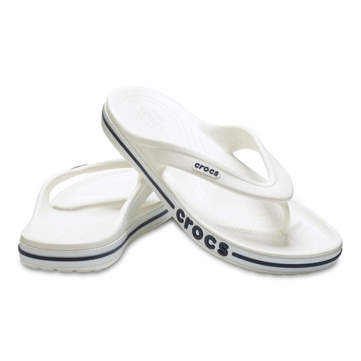 CROCS BAYABAND WHITE SLIPPER