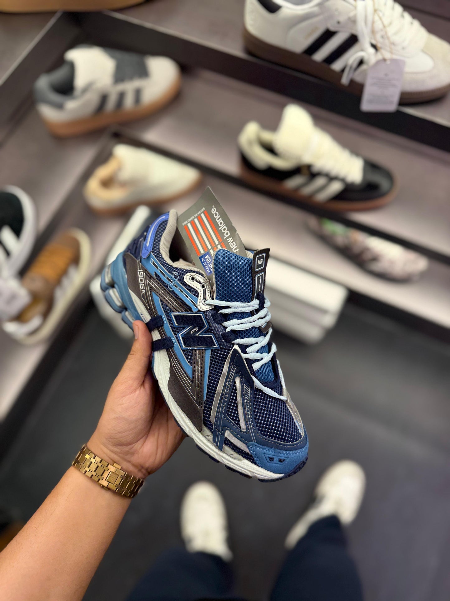 NEW BALANCE 1906 A BLUE SLATE GREY