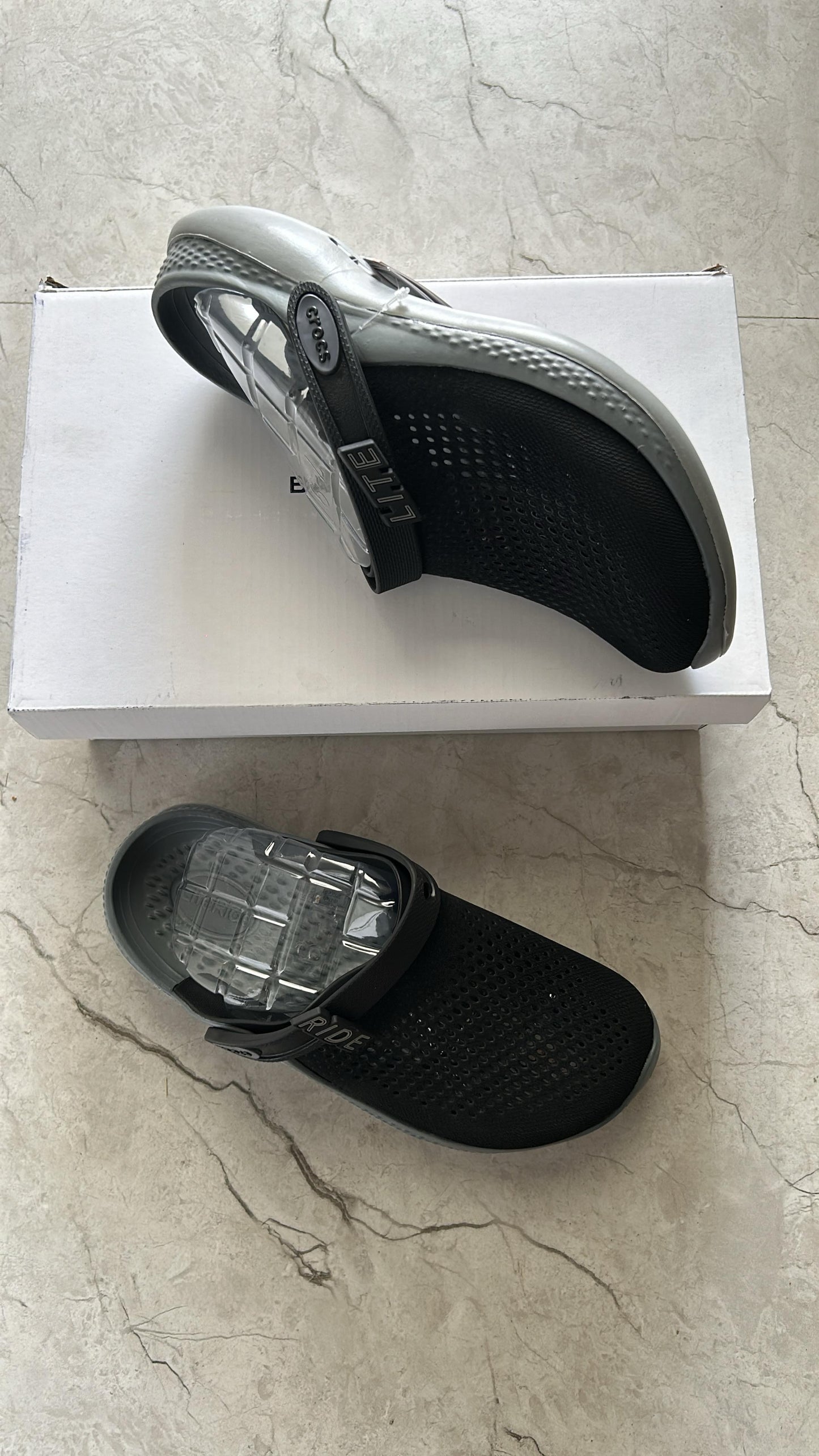 CROCS LITERIDE 360 BLACK GREY