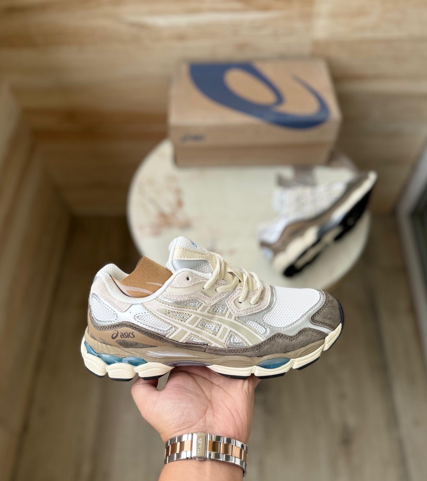 ASICS GEL NYC CREAM MOCHA