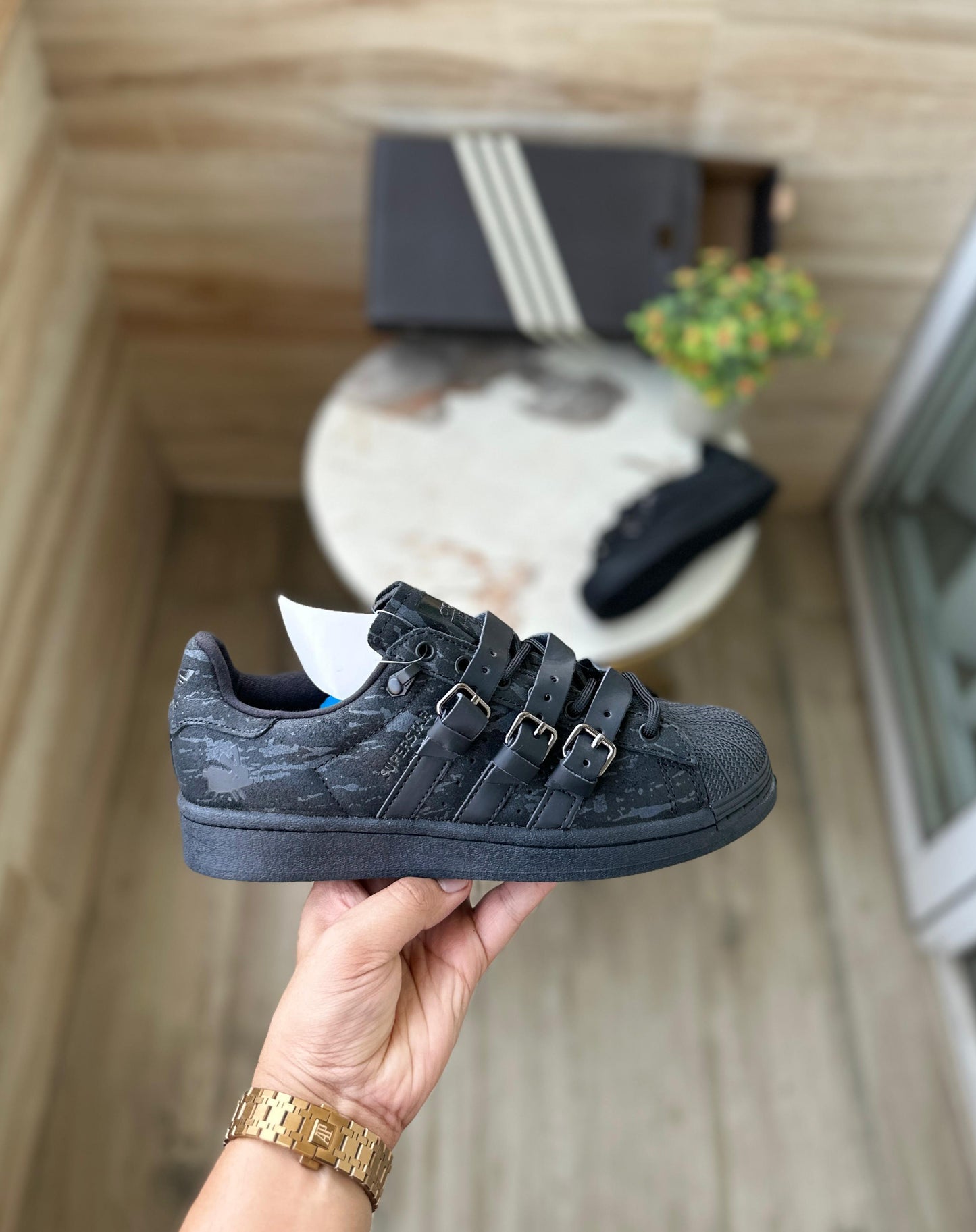 Adidas Superstar Orignals Rabbit Hole Black