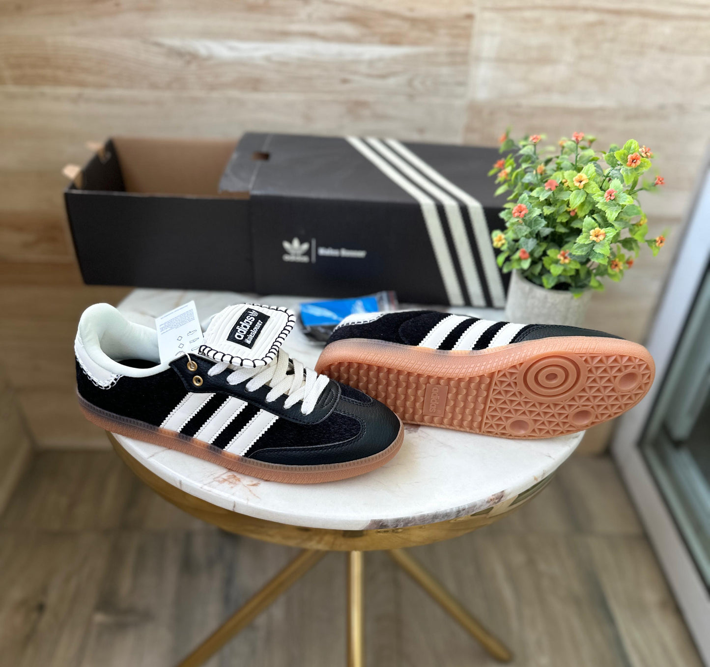 ADIDAS SAMBA x WALES BONER BLACK