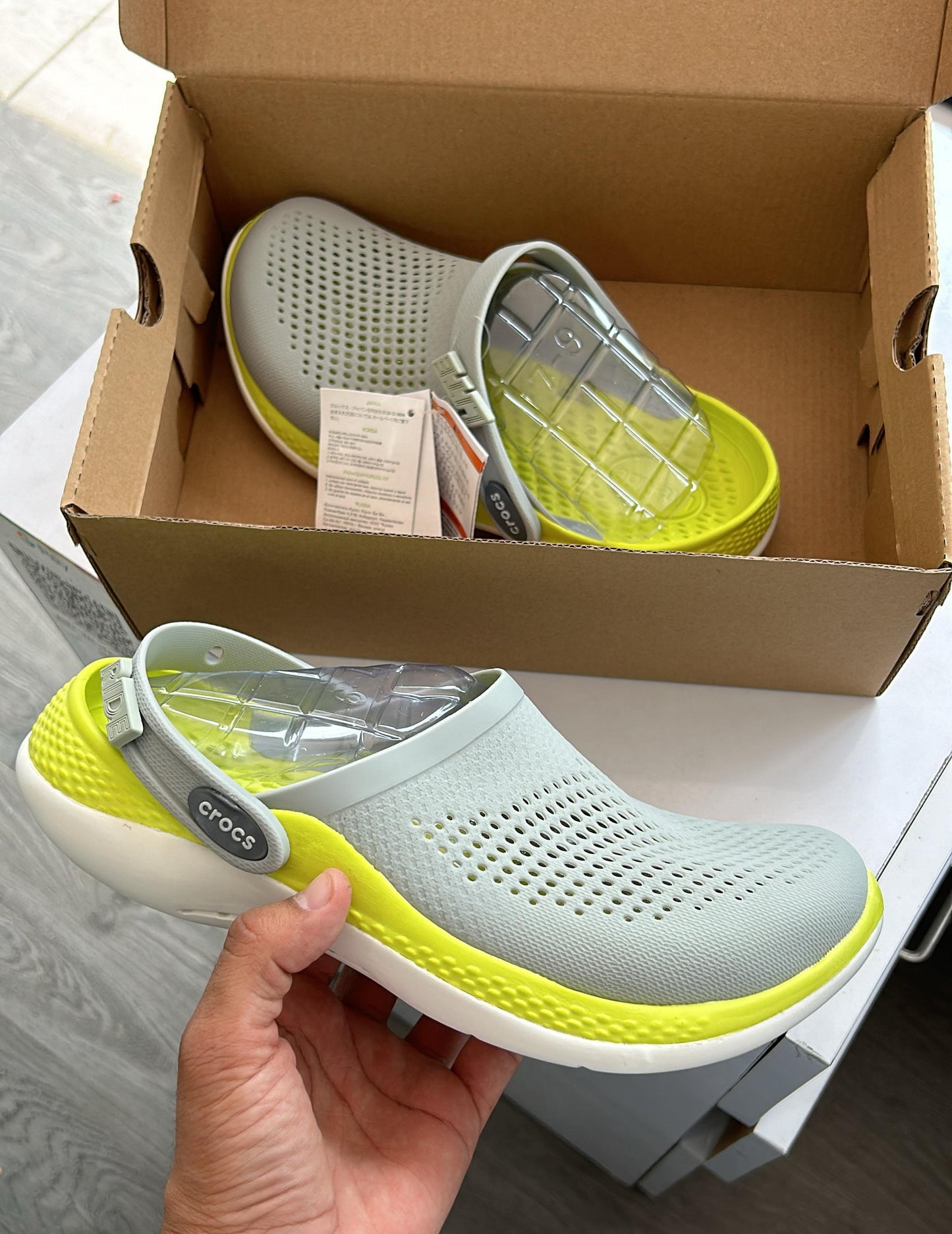CROCS LITERIDE 360 NEON GREEN