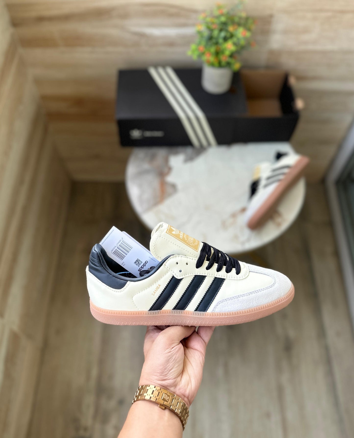 ADIDAS ORIGINALS SAMBA WONDER WHITE