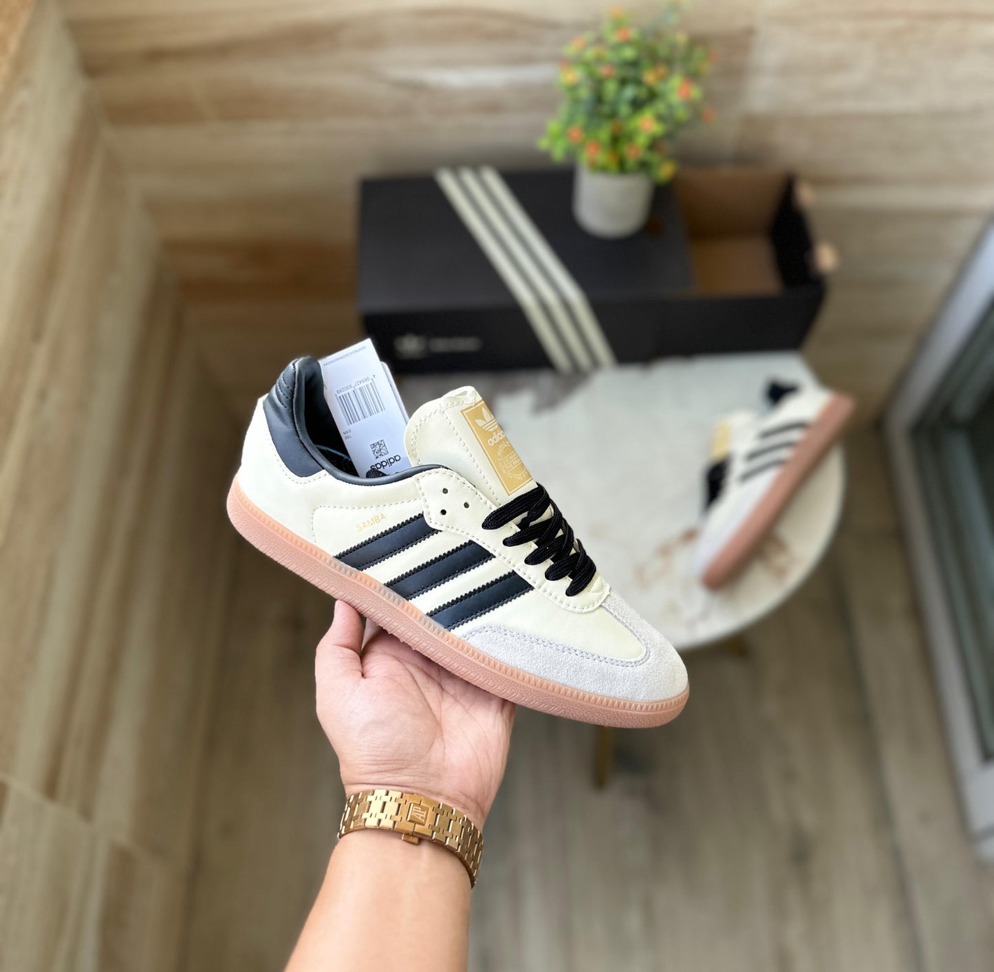 ADIDAS ORIGINALS SAMBA WONDER WHITE