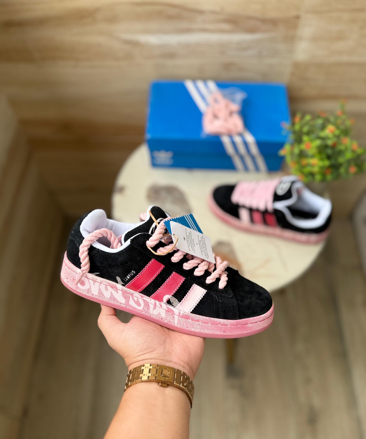 ADIDAS CAMPUS 00S 2024 BLACK PINK