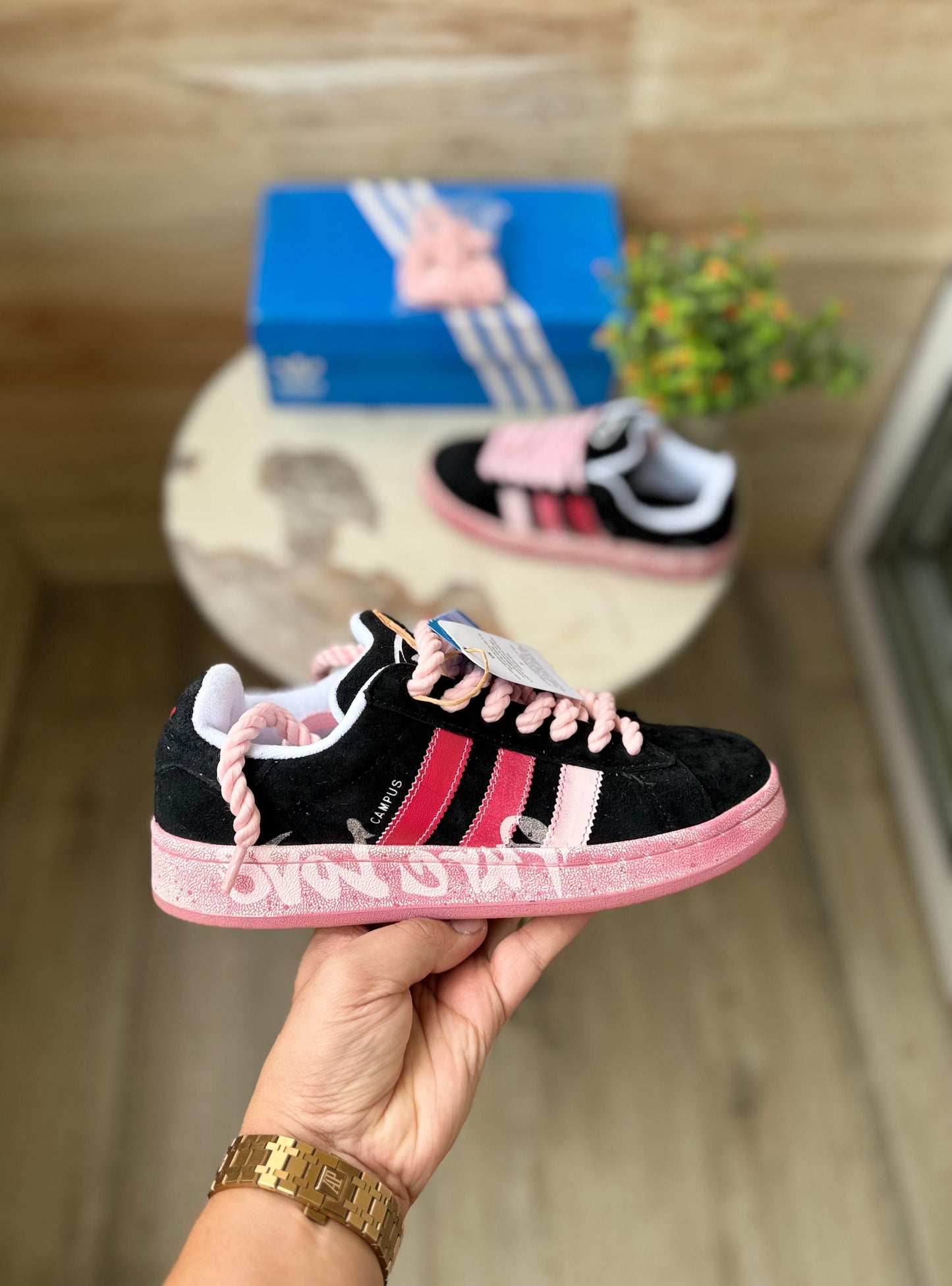 ADIDAS CAMPUS 00S 2024 BLACK PINK