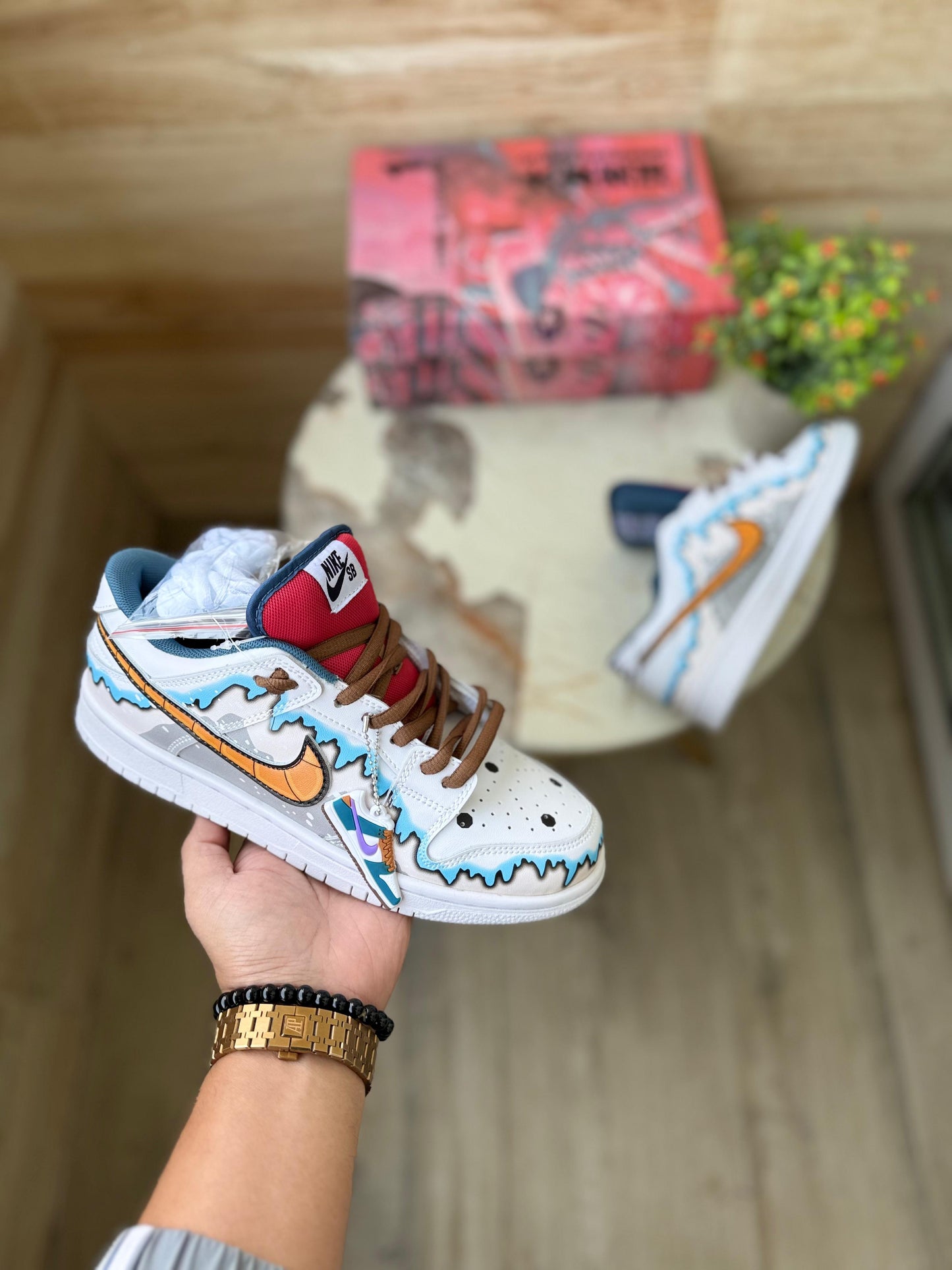 NIKE SB DUNK SNOWMAN