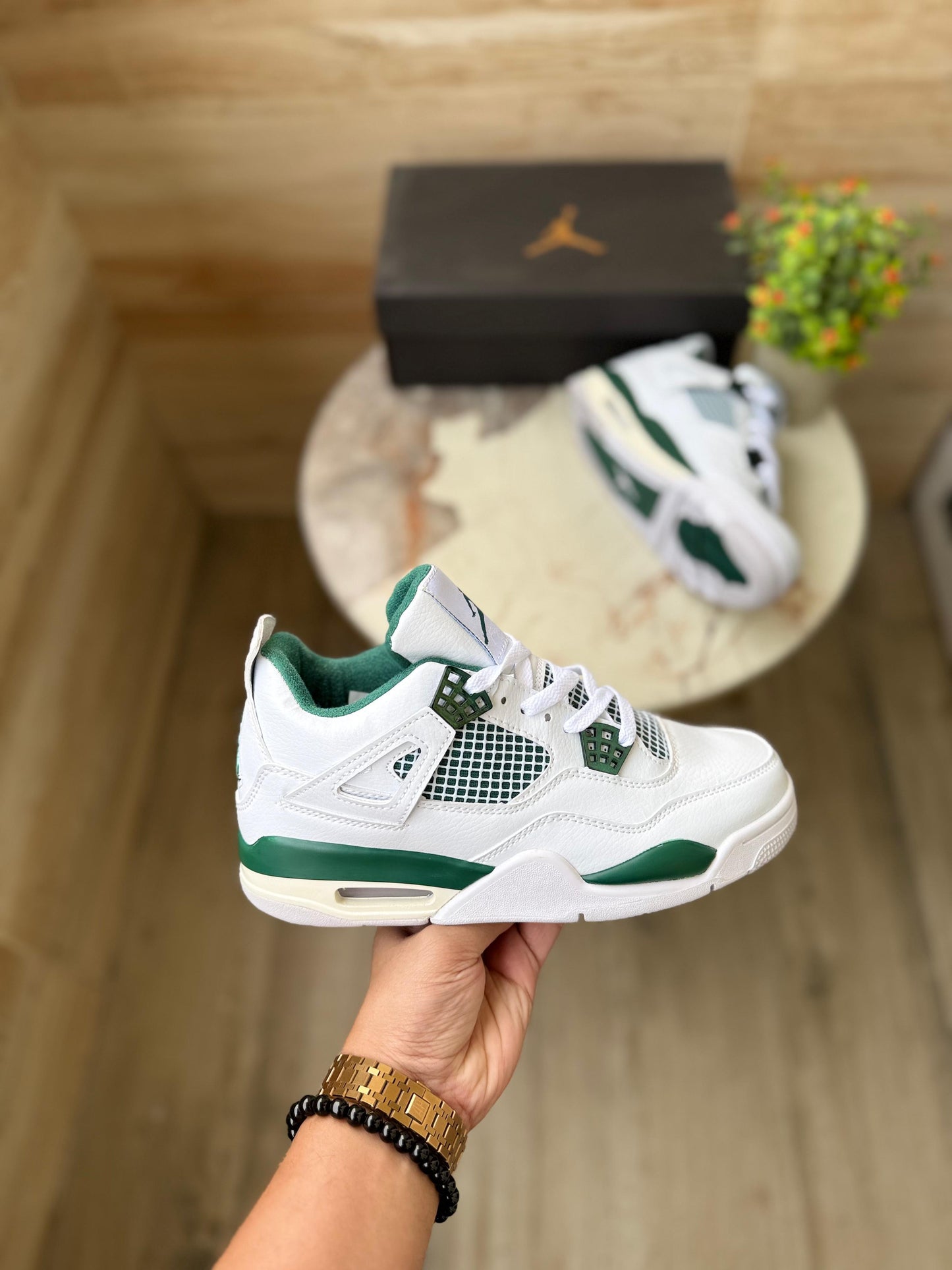 AIR JORDAN RETRO 4 OXIDISED GREEN