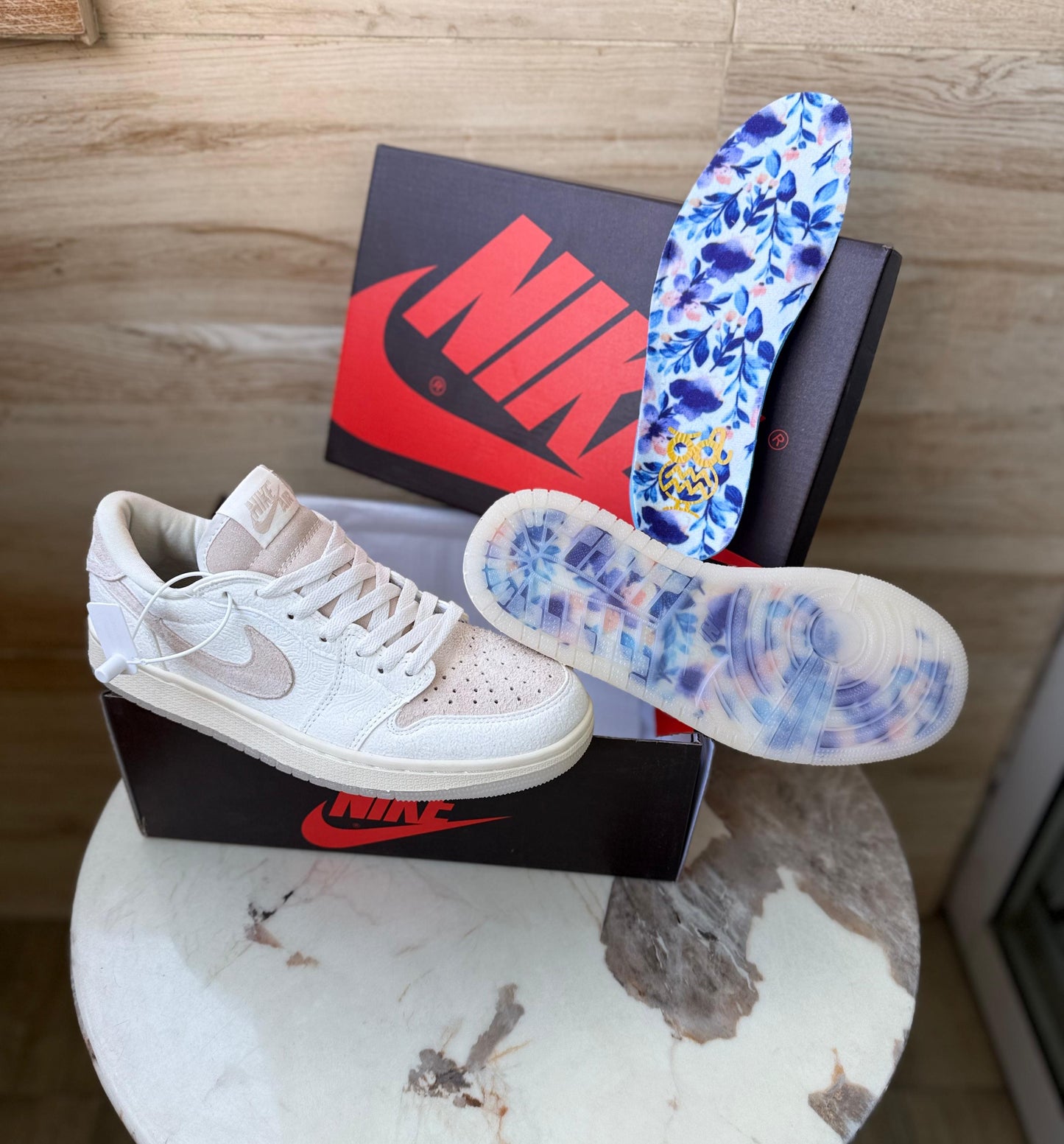 CHRIS PAUL x JORDAN 1 RETRO LOW OG GIVE THEM FLOWERS