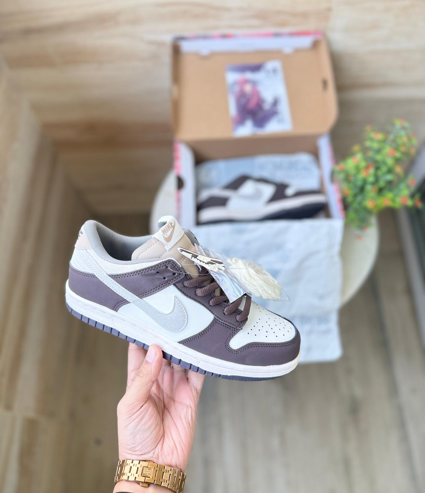 NIKE SB DUNK LOW OTOMO KATSUHIRO BROWN WHITE