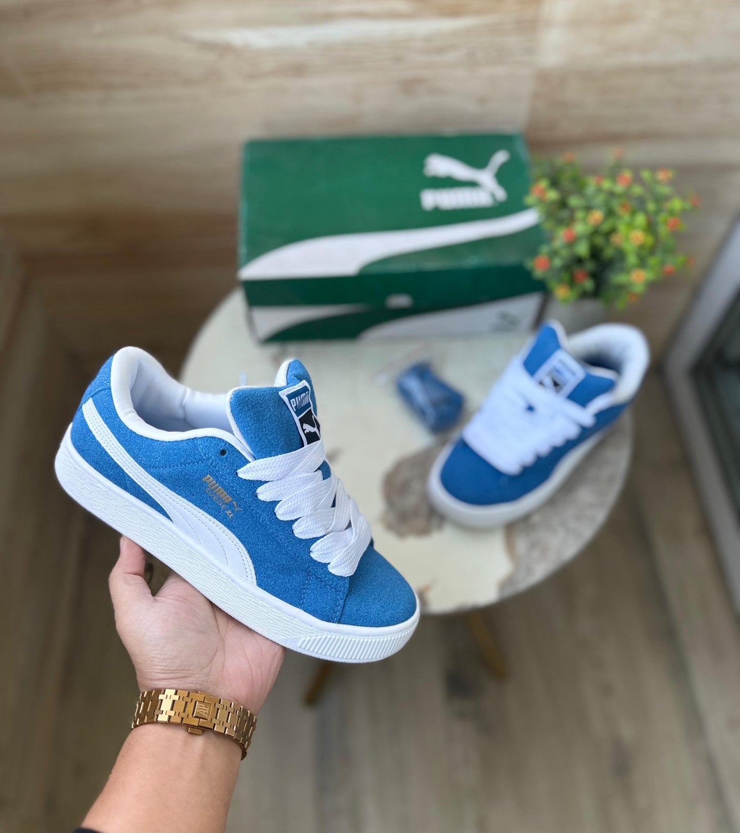 PUMA CLASSIC XL SUEDE BLUE