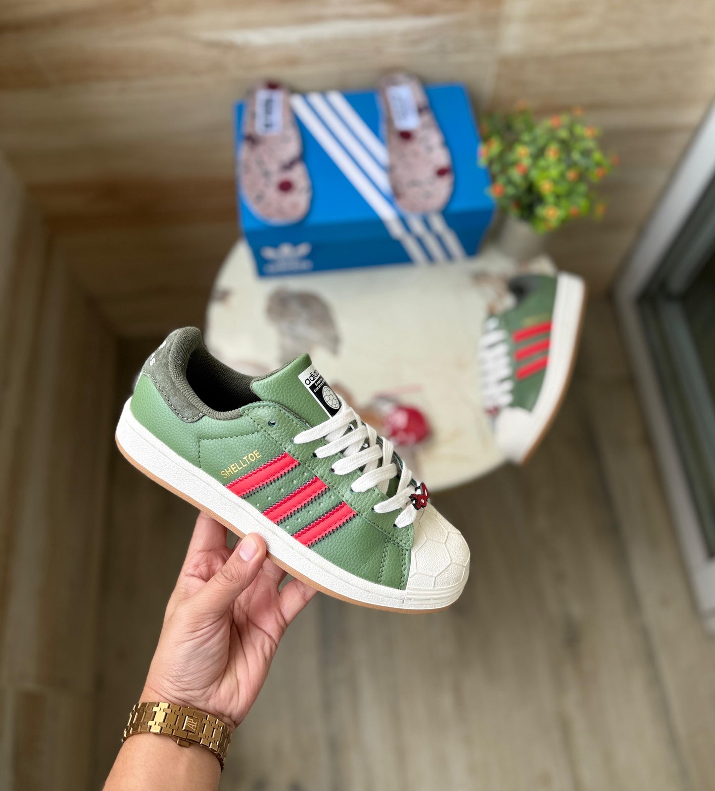 ADIDAS ORIGINALS SUPERSTAR SHELLTOE- NINJA TURTLES