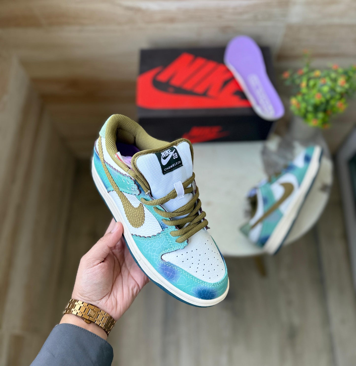 NIKE SB DUNK CHAMELEON