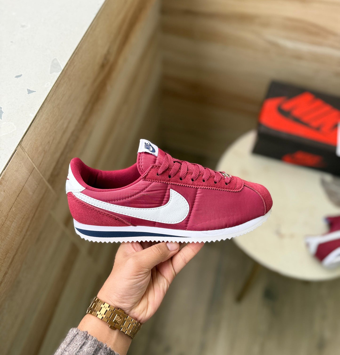 NIKE CORTEZ NYLON RED