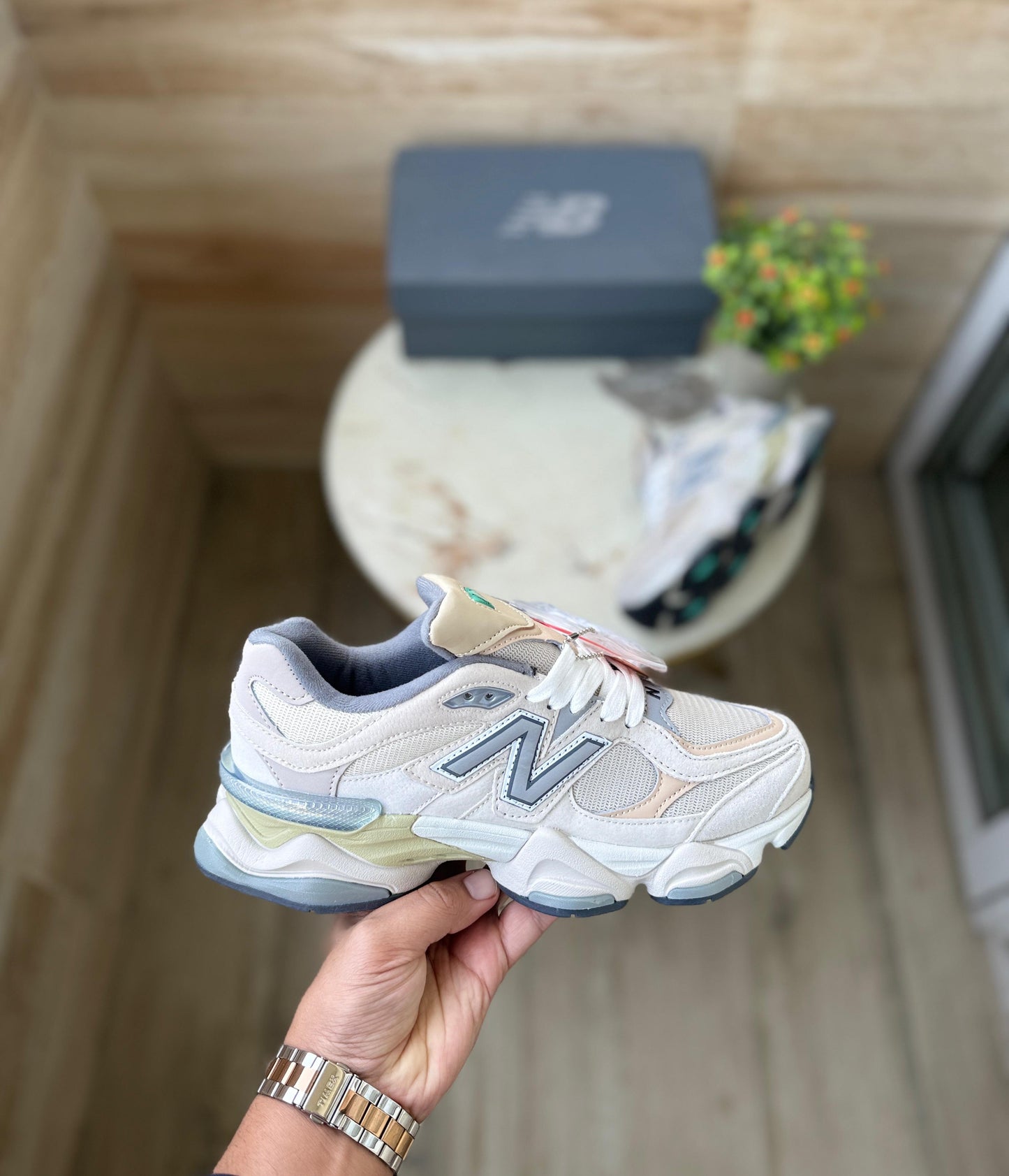 NEW BALANCE 9060 WHITE BLUE GREY