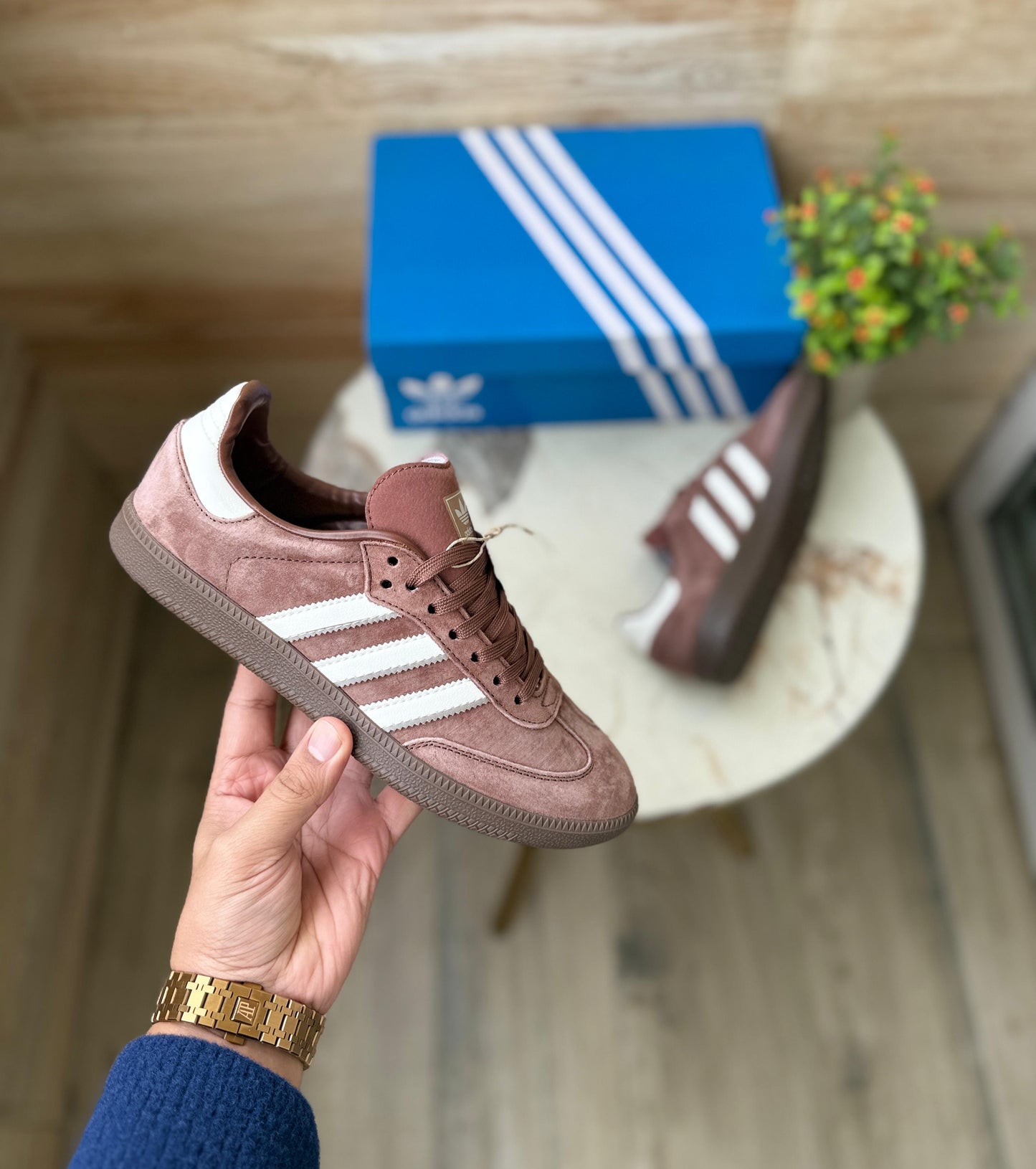 ADIDAS ORGINALS SAMBA BROWN