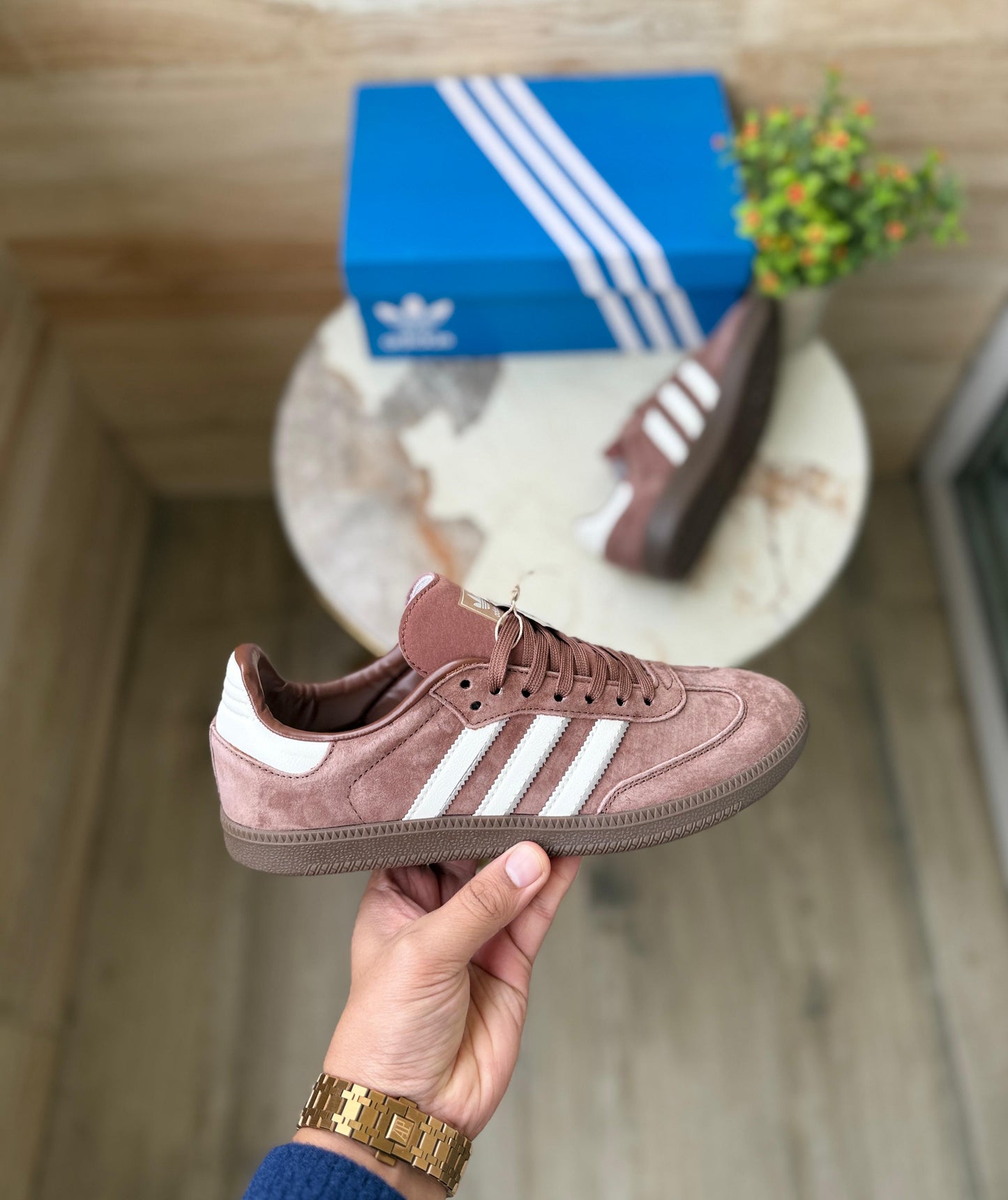 ADIDAS ORGINALS SAMBA BROWN