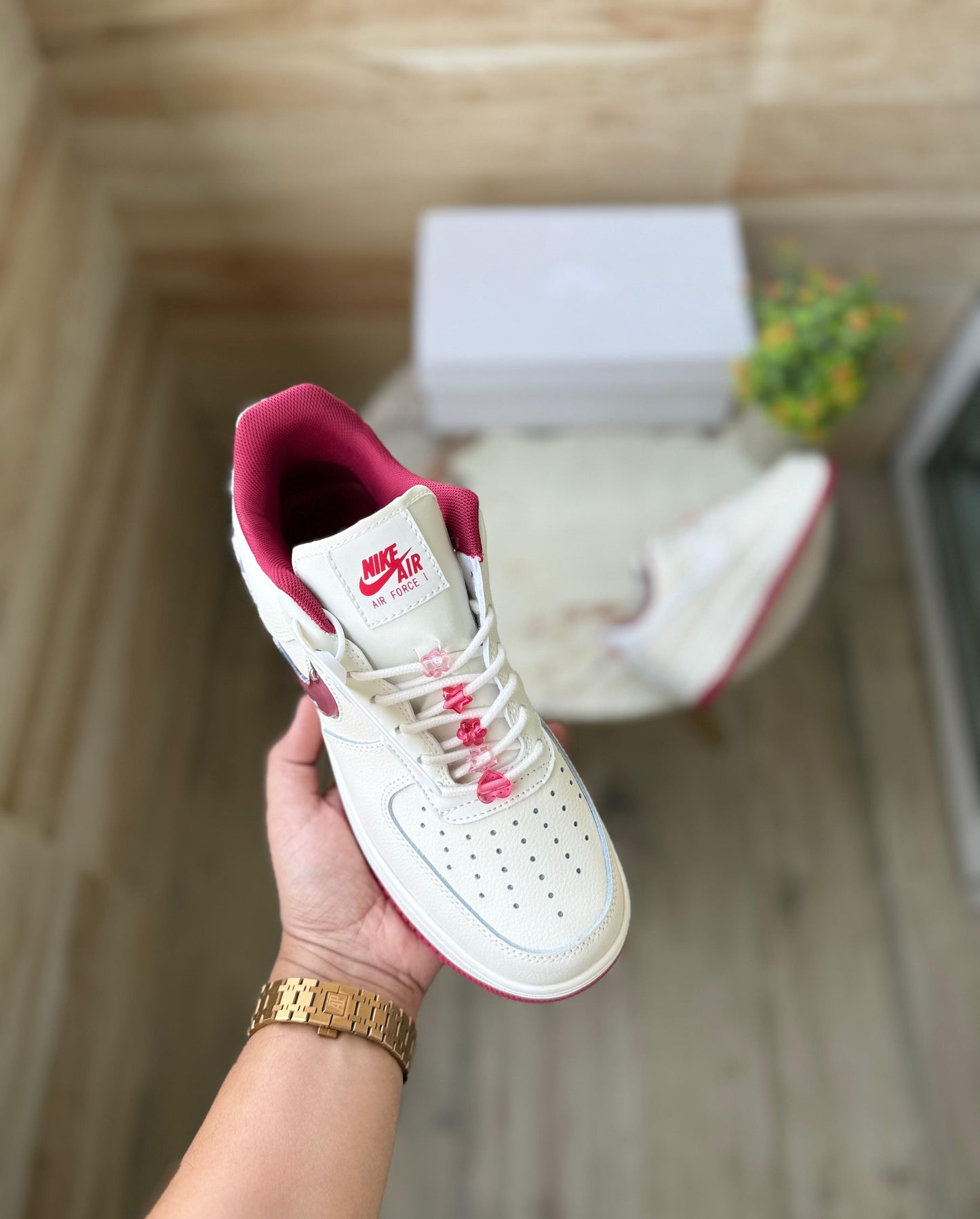 NIKE AIRFORCE ONE VALENTINE 2024