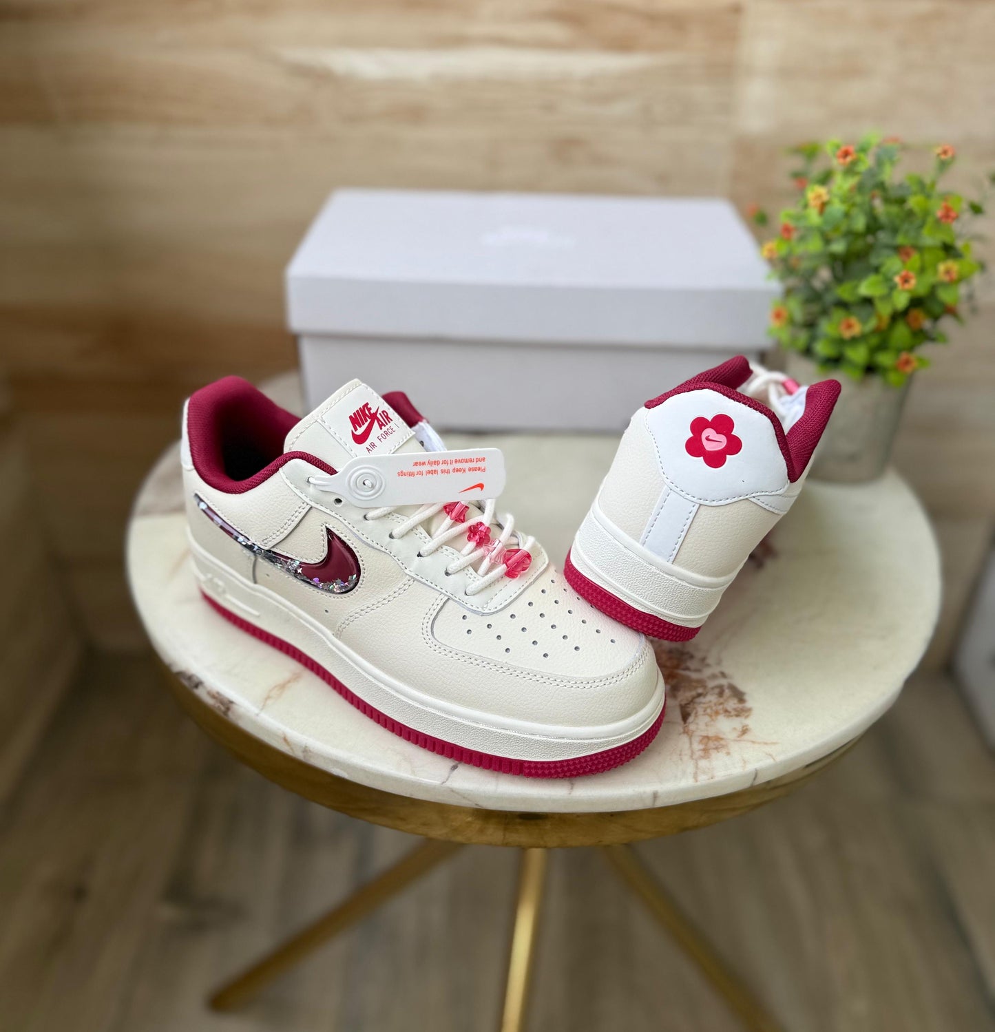 NIKE AIRFORCE ONE VALENTINE 2024