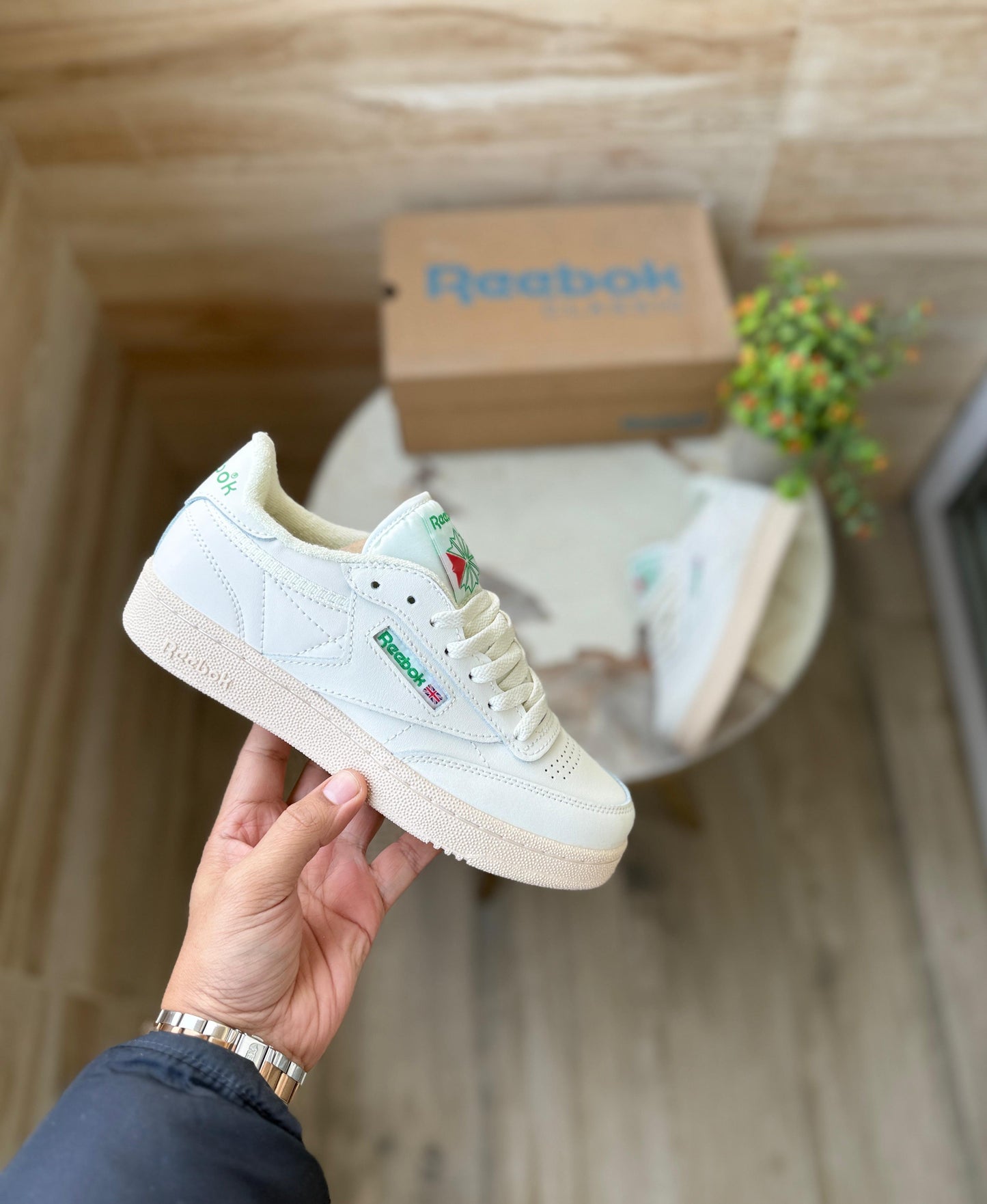 REEBOK CLASSIC CHALK PAPER-WHITE