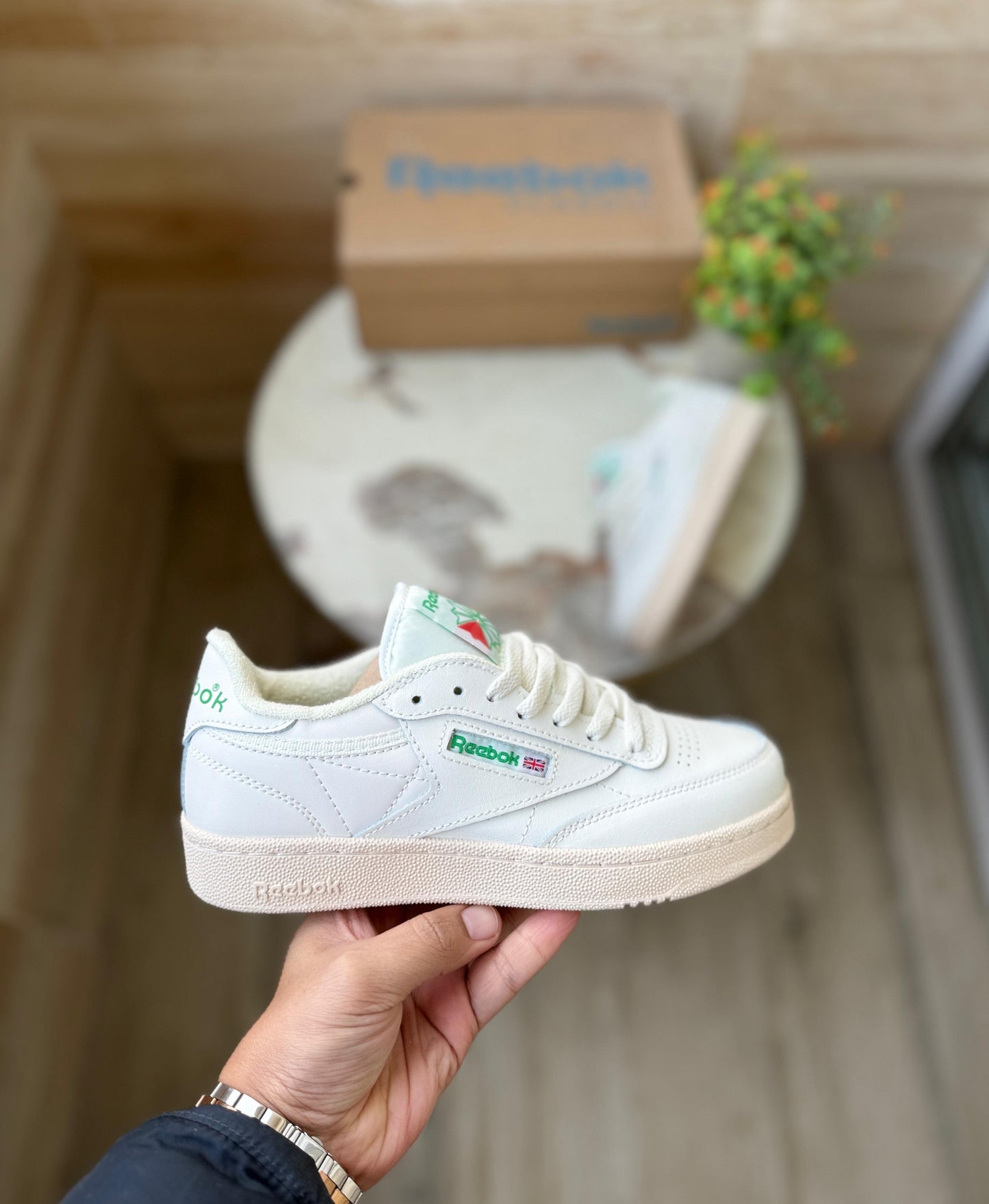 REEBOK CLASSIC CHALK PAPER-WHITE