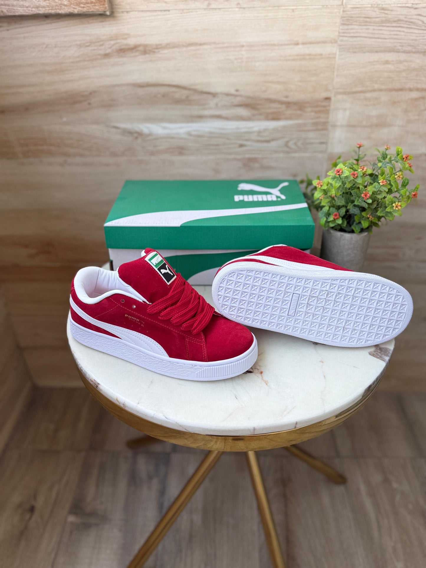 PUMA CLASSIC SUEDE XL RED