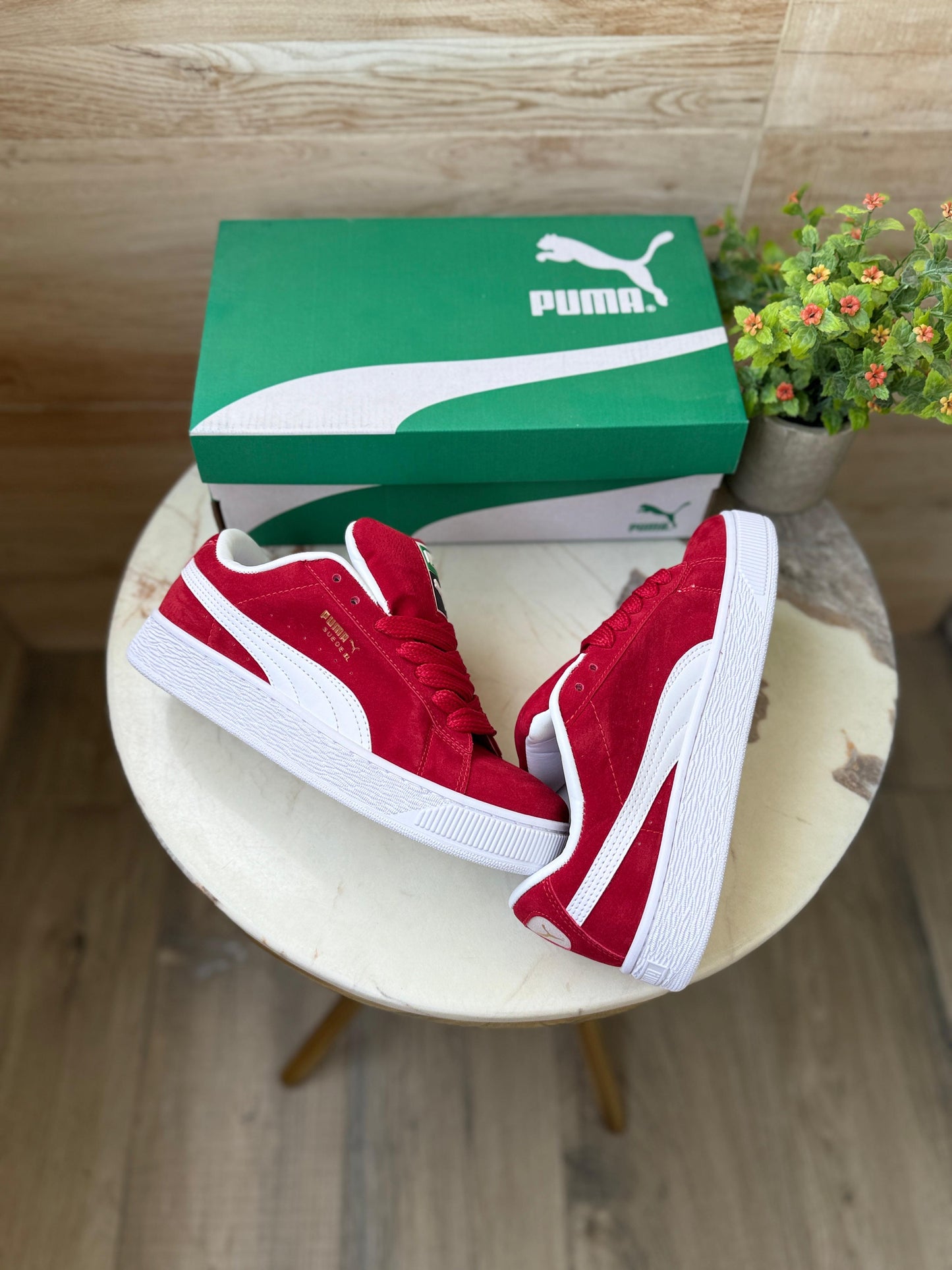 PUMA CLASSIC SUEDE XL RED