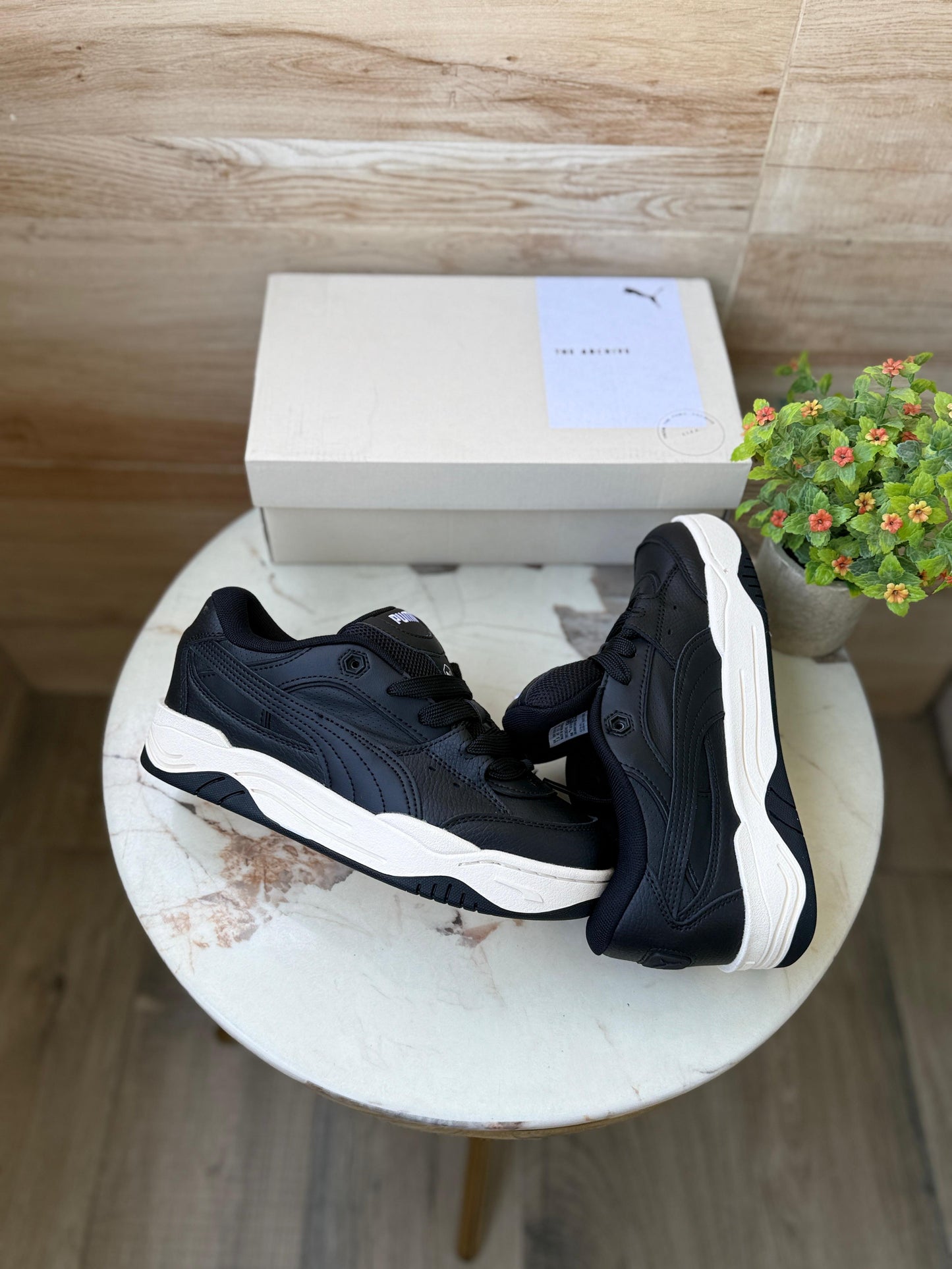 PUMA SUEDE 180 BLACK WHITE