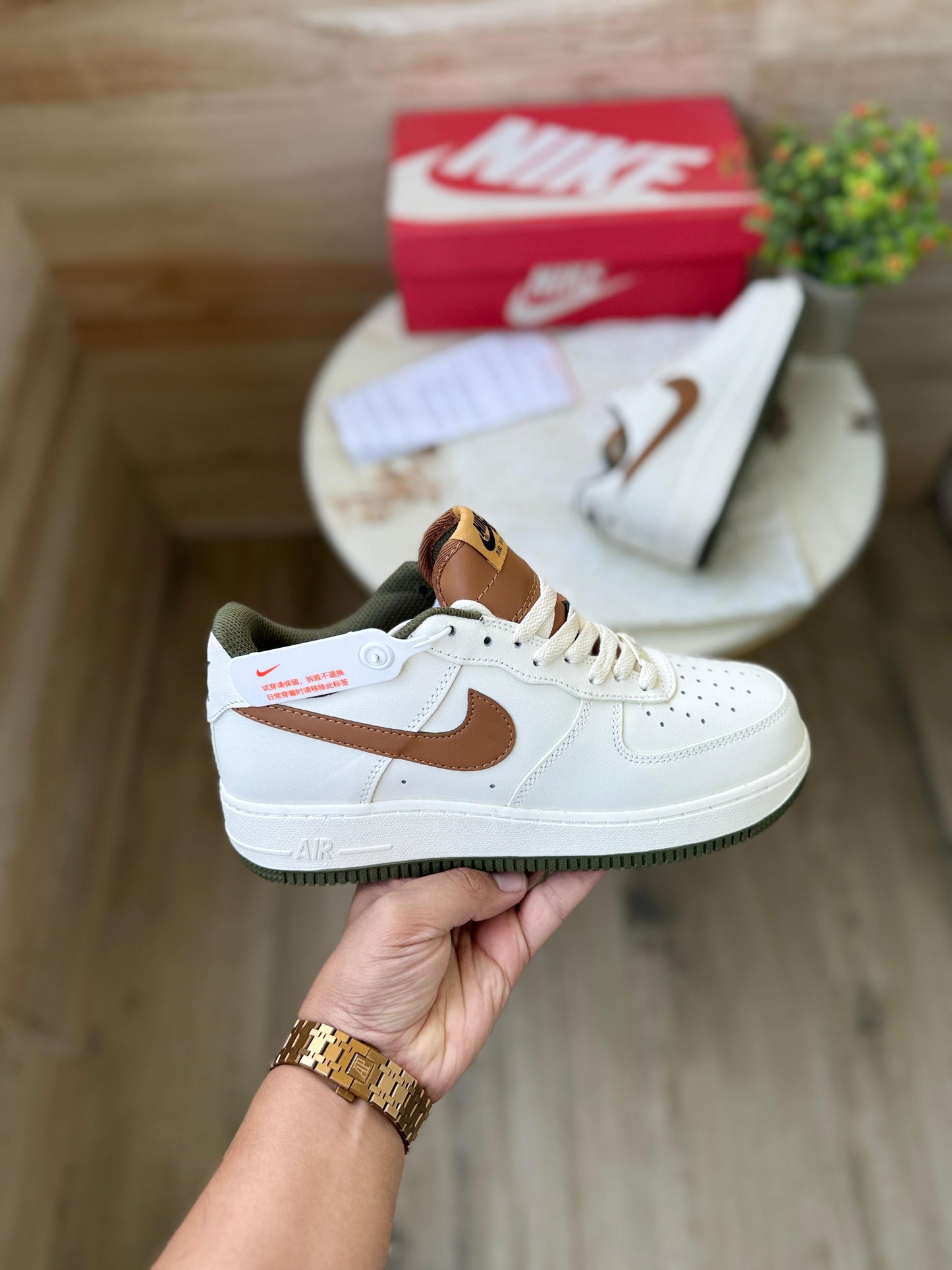 NIKE AIRFORCE GUAVA LINEN
