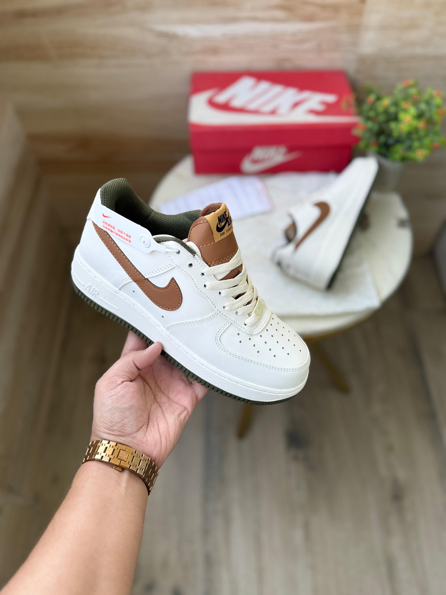 NIKE AIRFORCE GUAVA LINEN