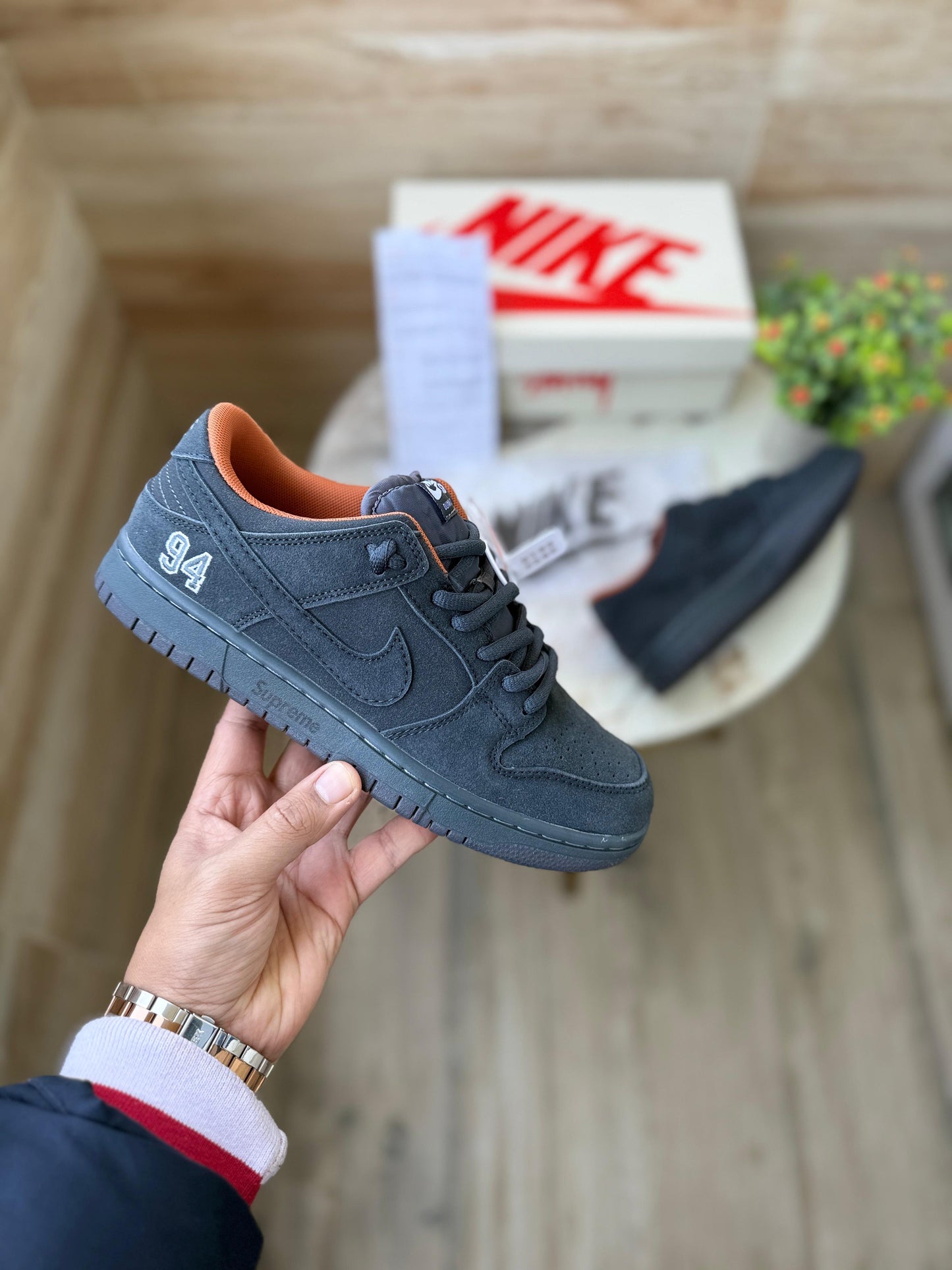 NIKE SB DUNK SUPREME 94 CHARCOAL GREY 2025
