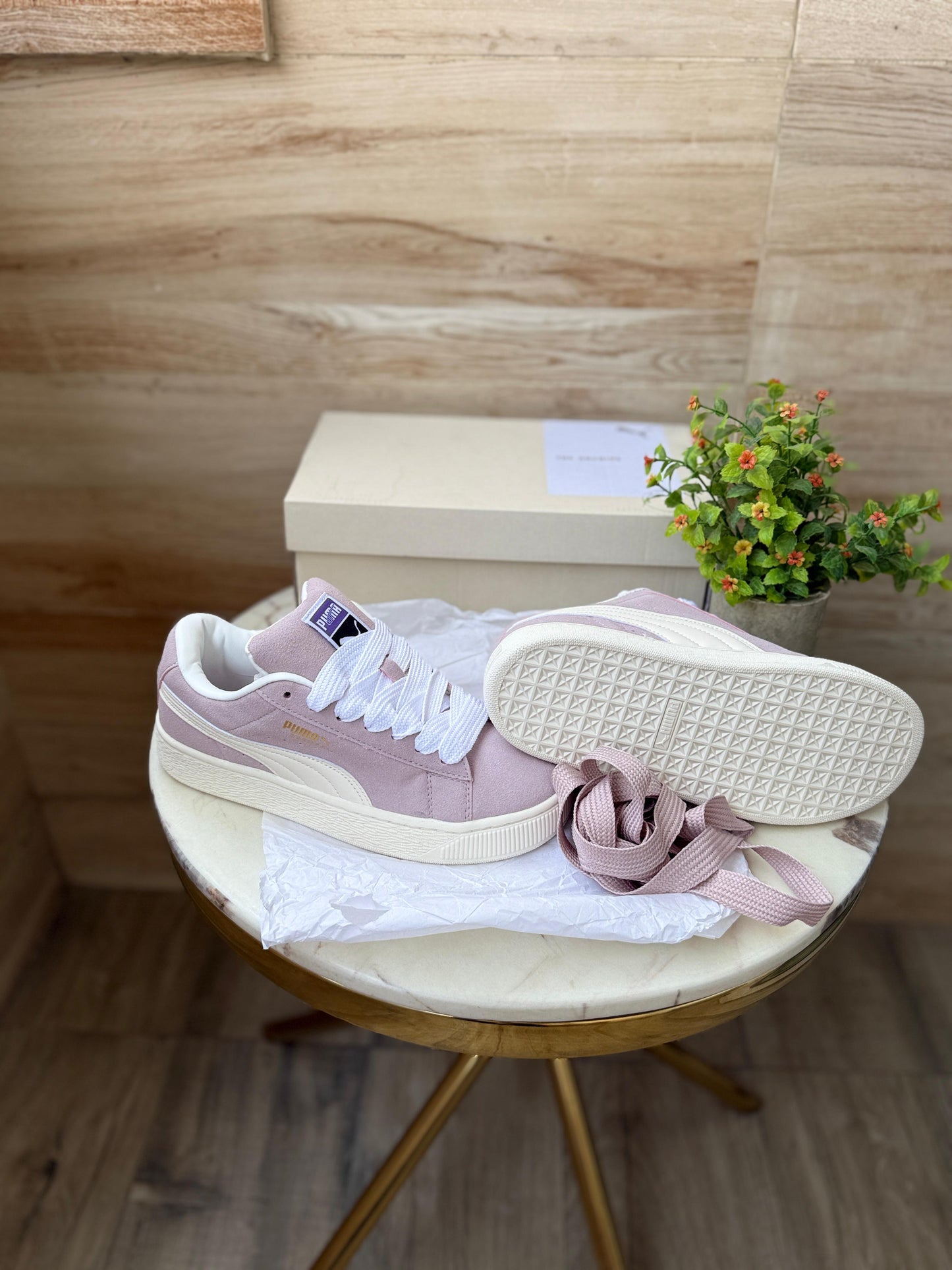 PUMA CLASSIC XL SUEDE BABY PINK