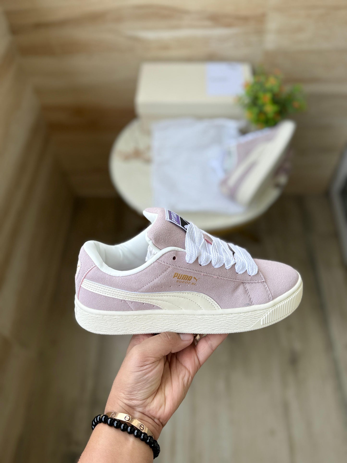 PUMA CLASSIC XL SUEDE BABY PINK