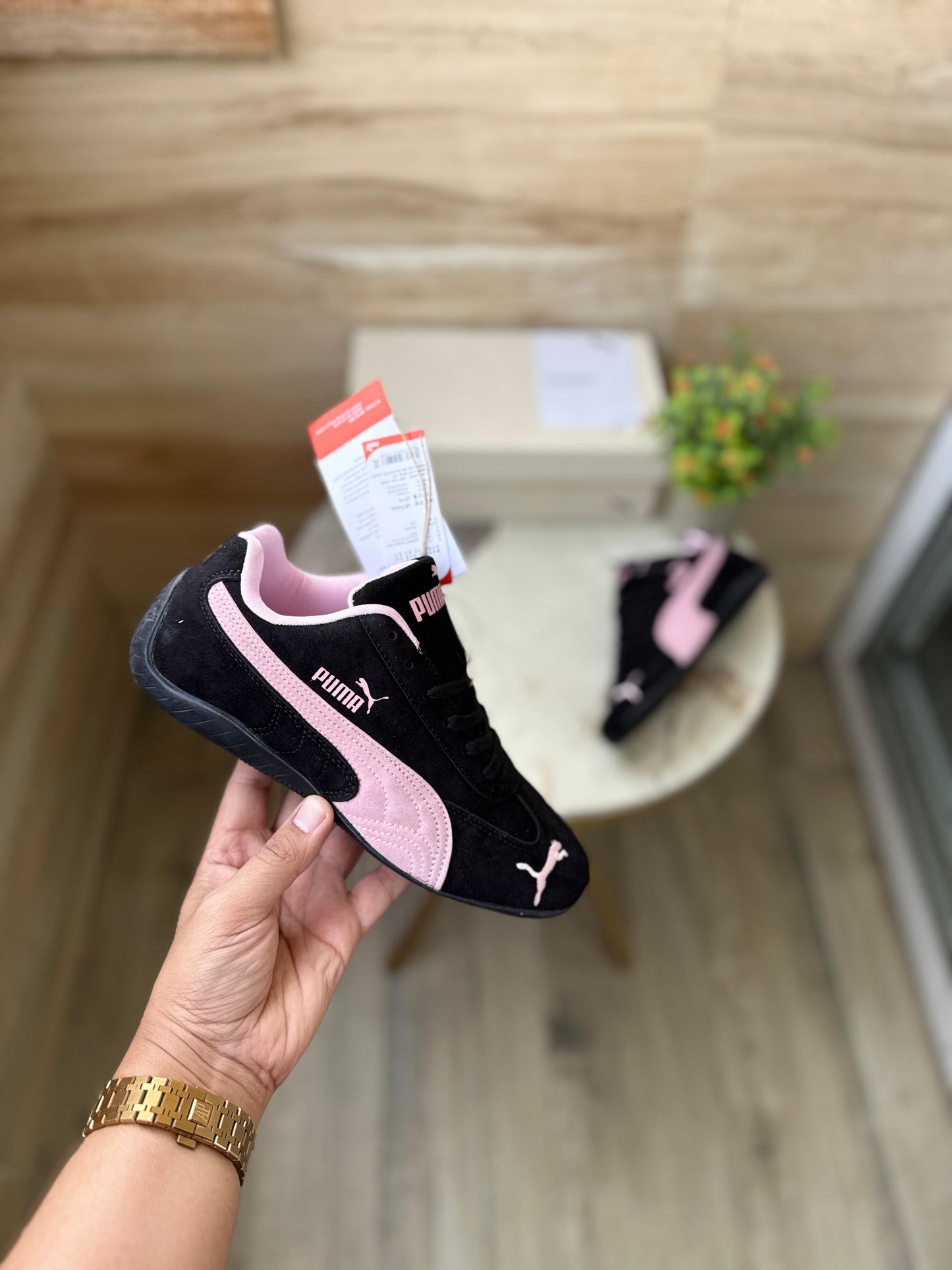 PUMA SPEED CAT BLACK PINK