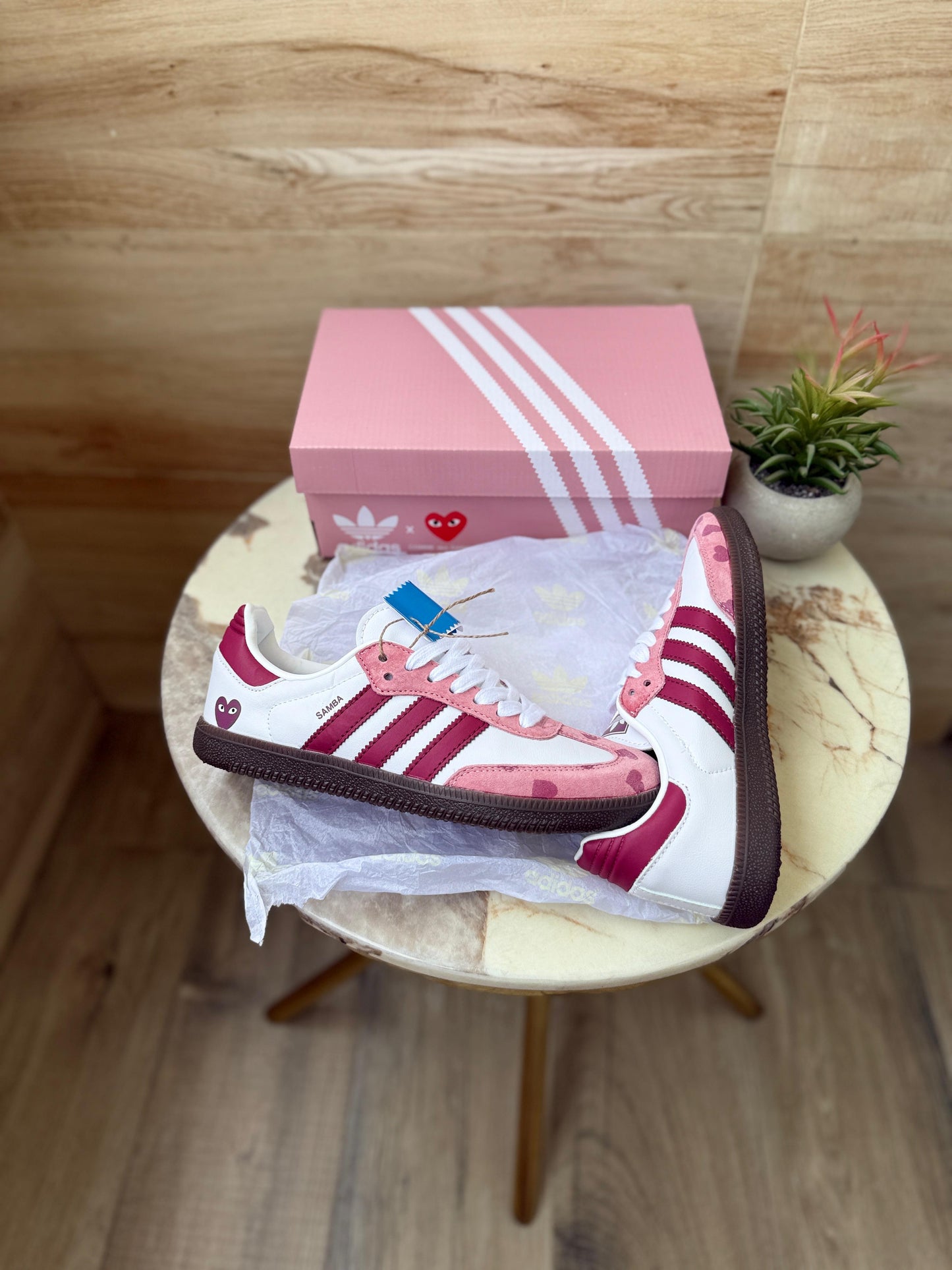 ADIDAS ORIGINALS SAMBA PLAYCOMME HEART