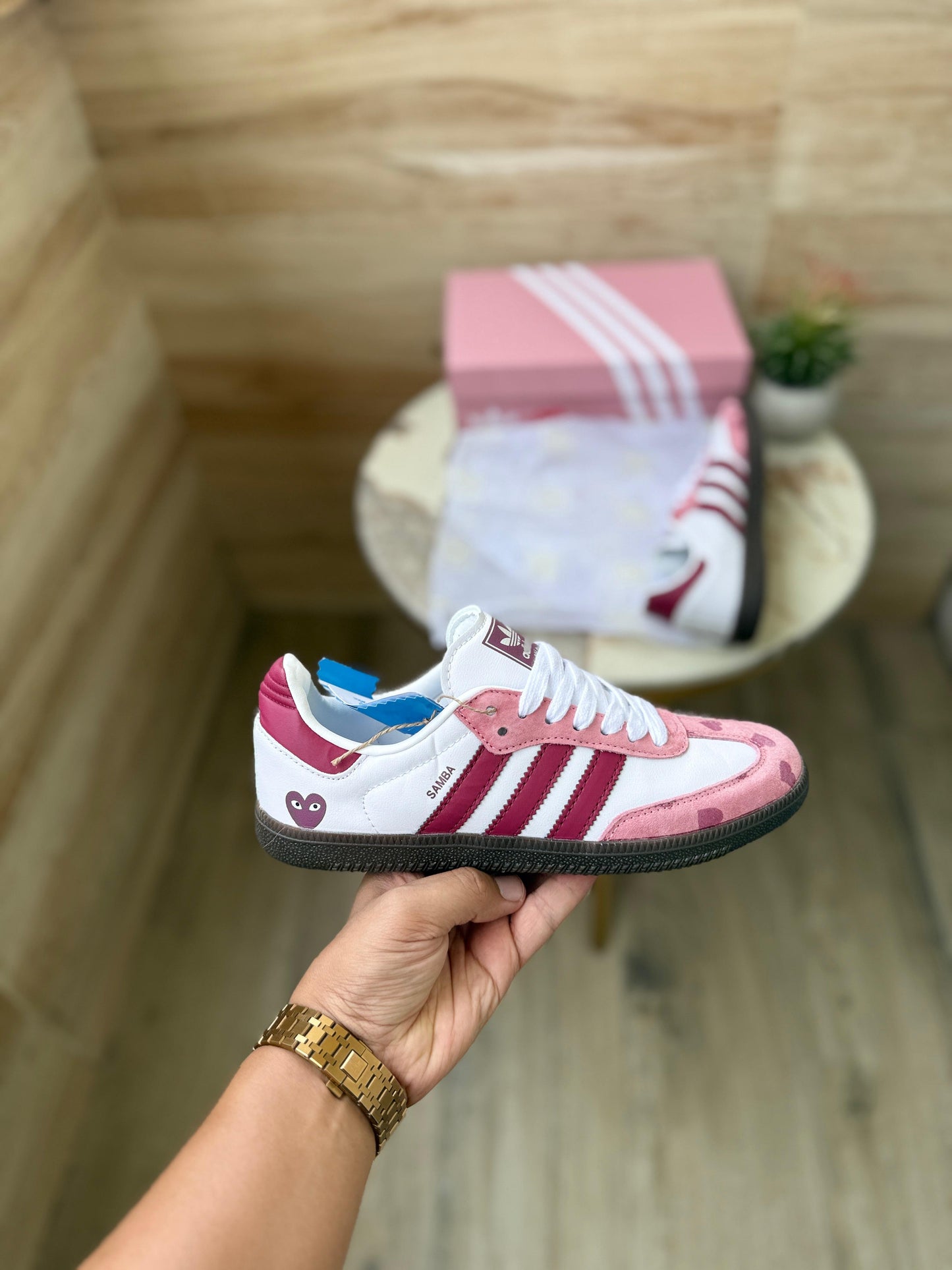 ADIDAS ORIGINALS SAMBA PLAYCOMME HEART