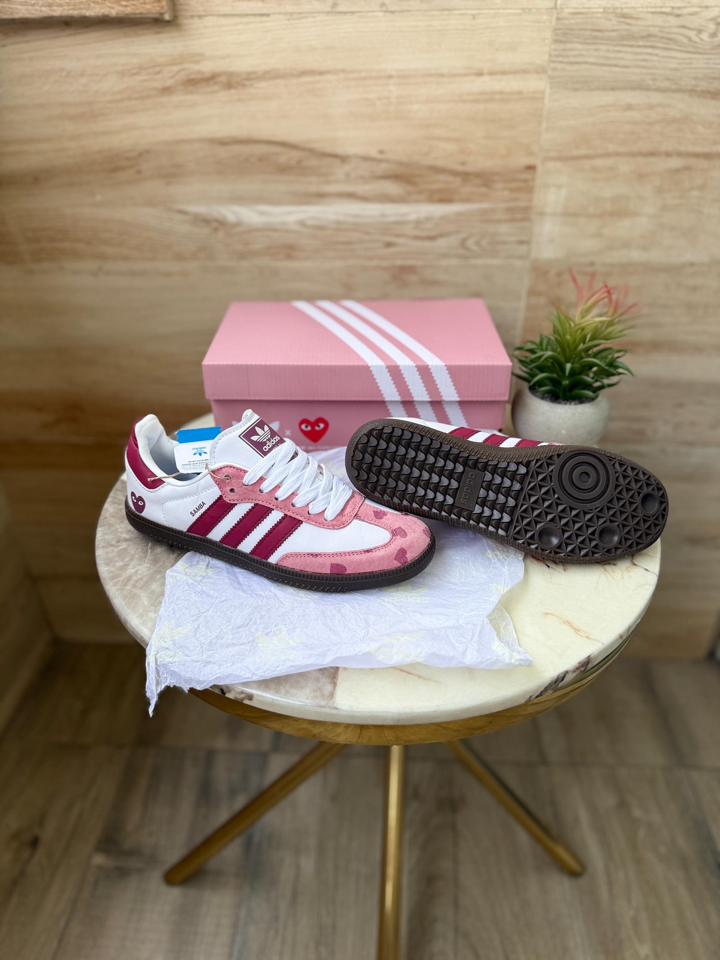 ADIDAS ORIGINALS SAMBA PLAYCOMME HEART