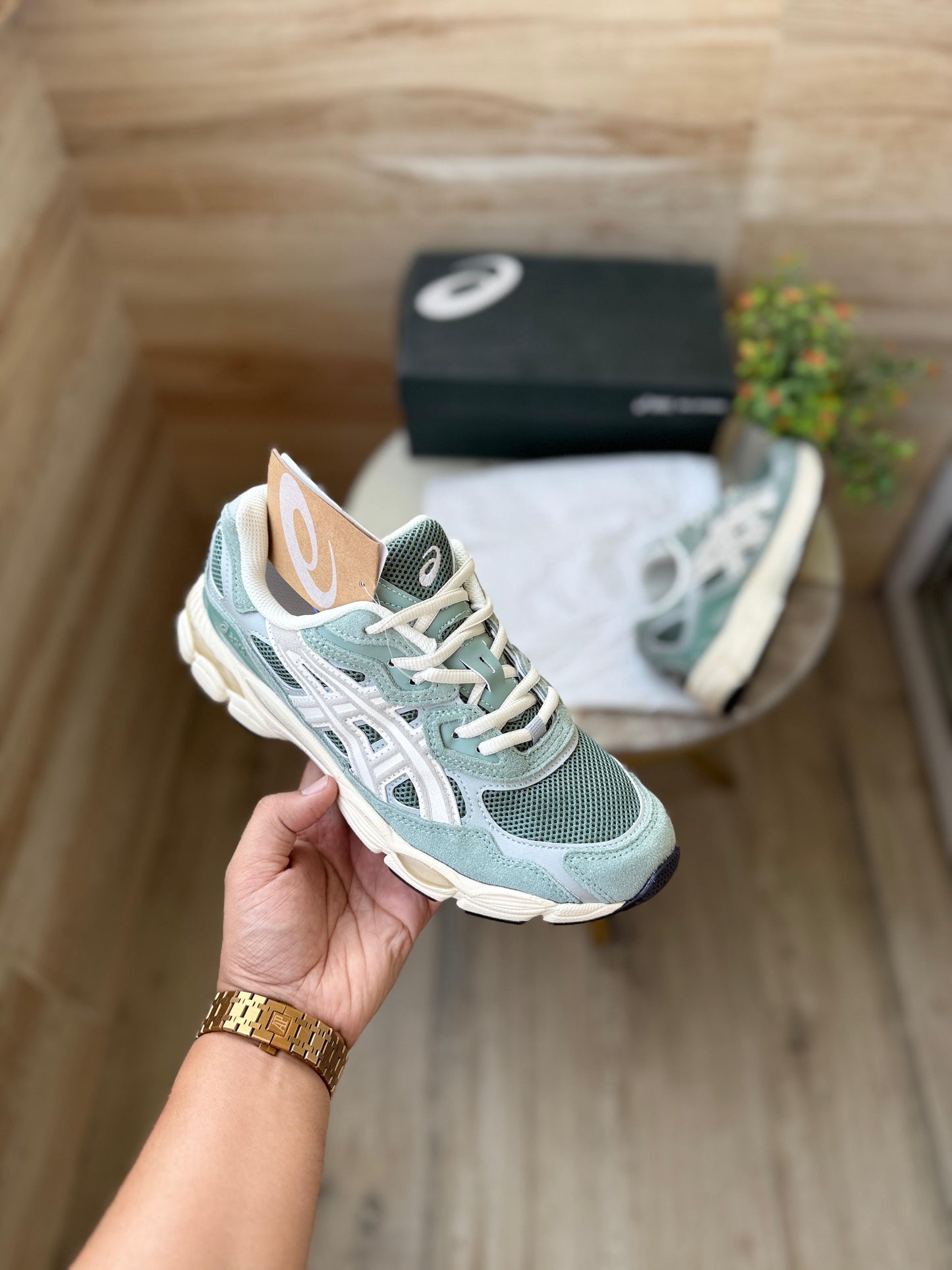 ASICS GEL NYC GREY WHITE