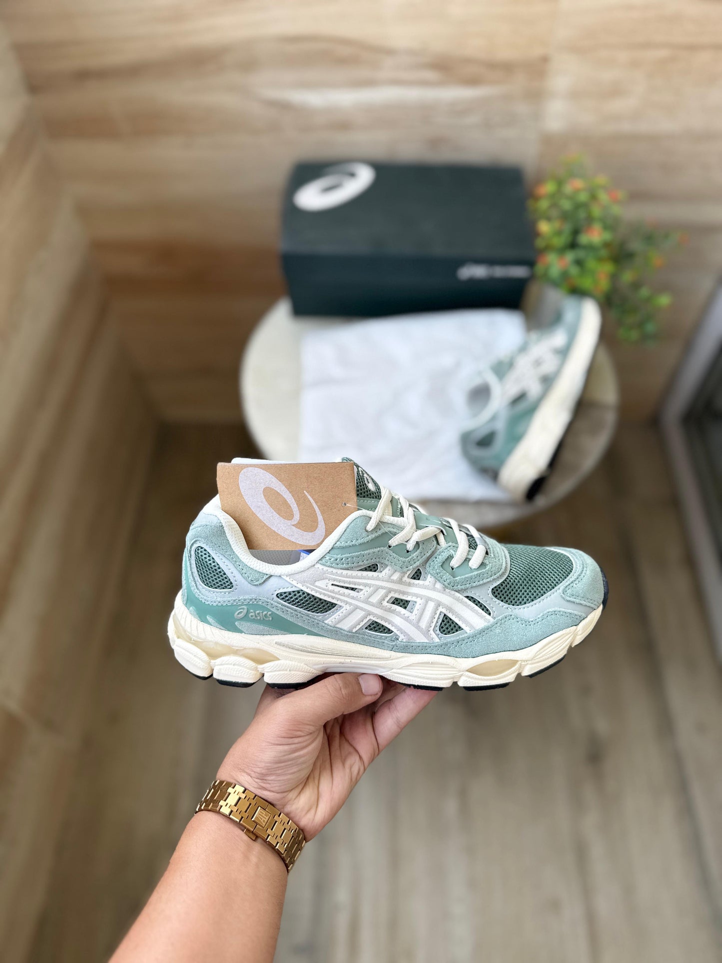 ASICS GEL NYC GREY WHITE