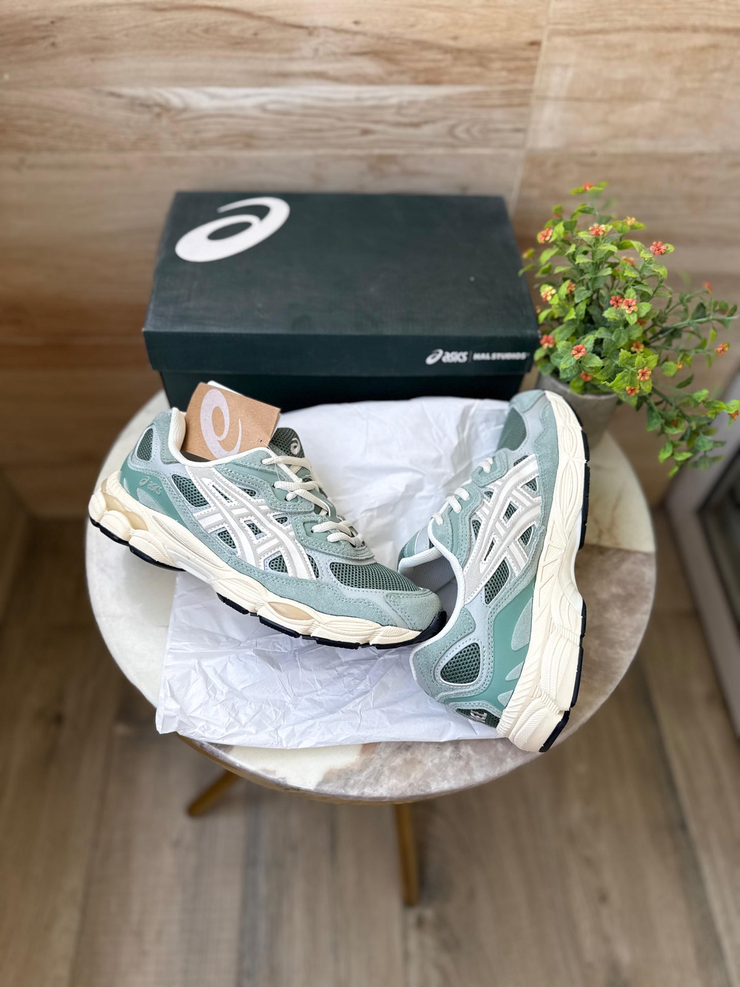 ASICS GEL NYC GREY WHITE