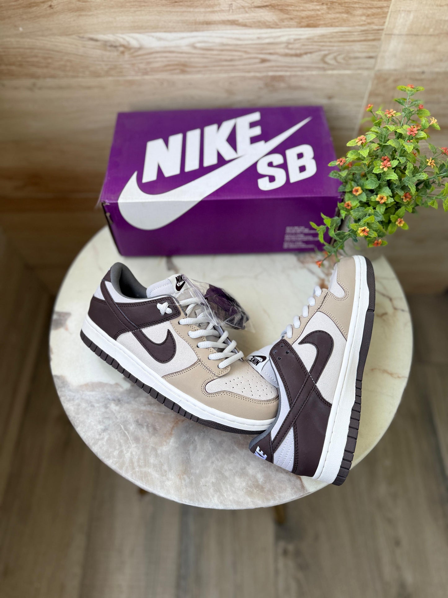 NIKE SB DUNK LOW x OTOMO BROWN WHITE
