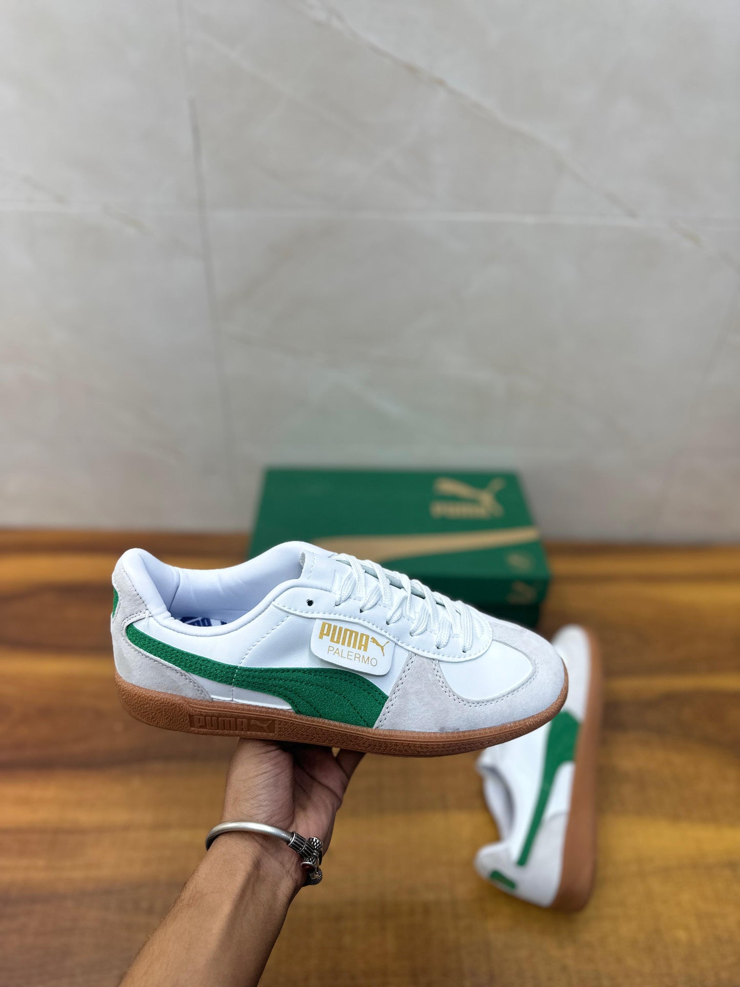 PUMA PALERMO OG WHITE GREEN