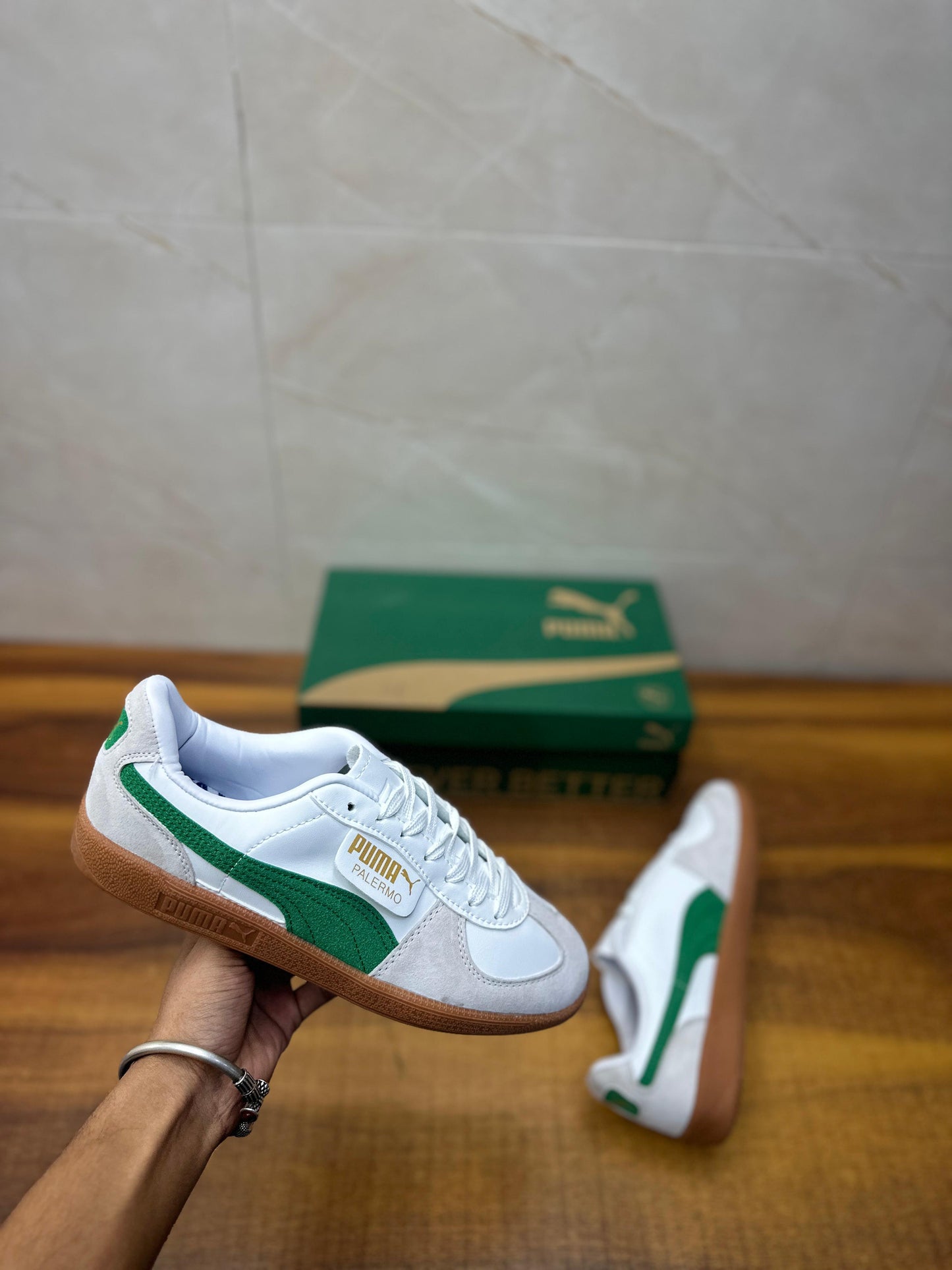 PUMA PALERMO OG WHITE GREEN