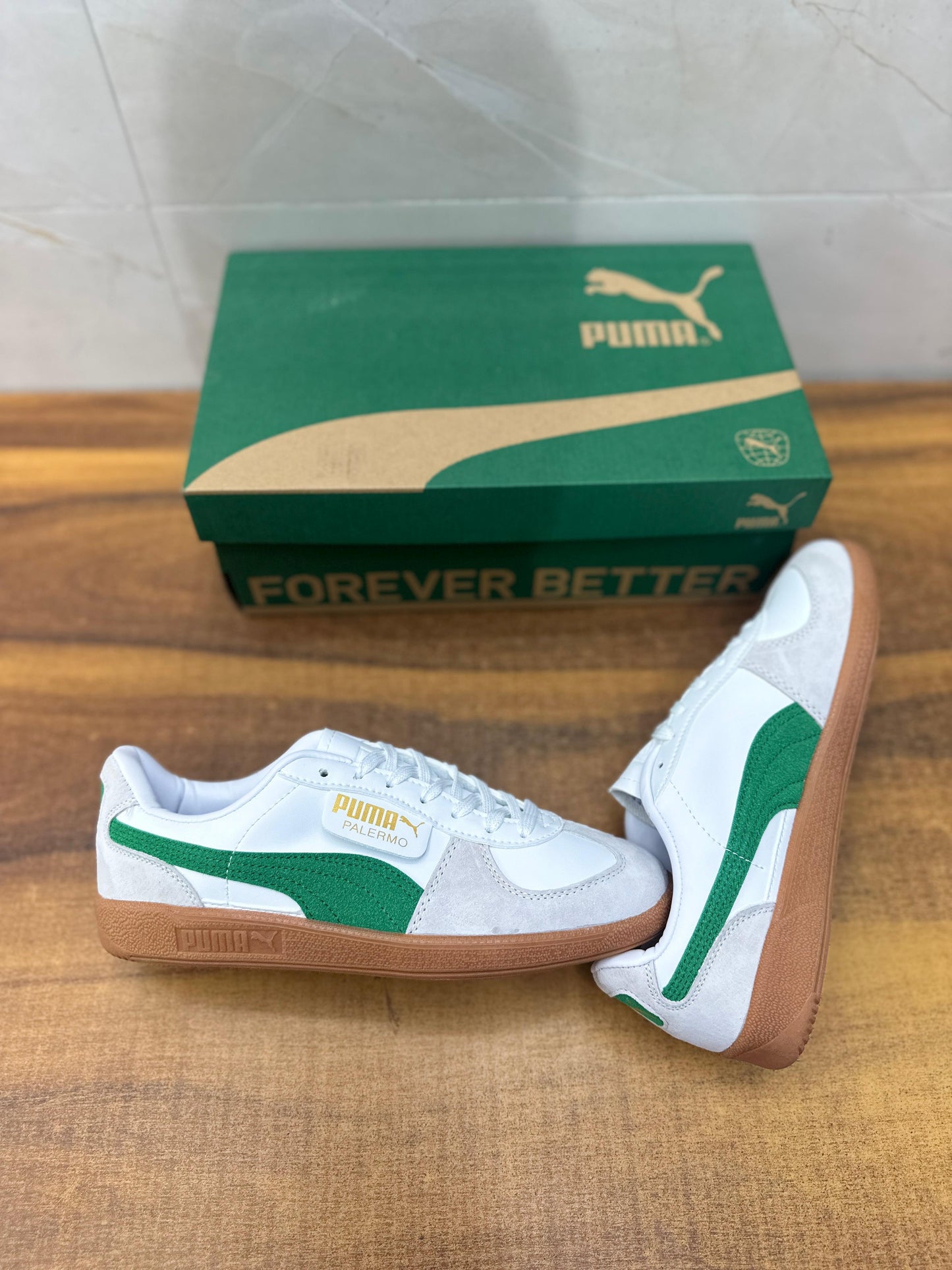PUMA PALERMO OG WHITE GREEN