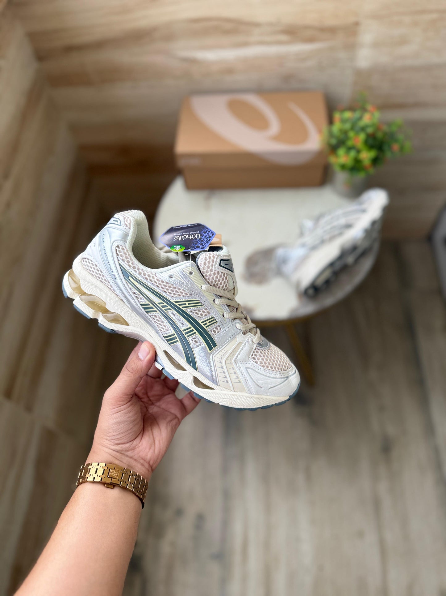 ASICS GEL KAYANO 14 WHITE BLACK