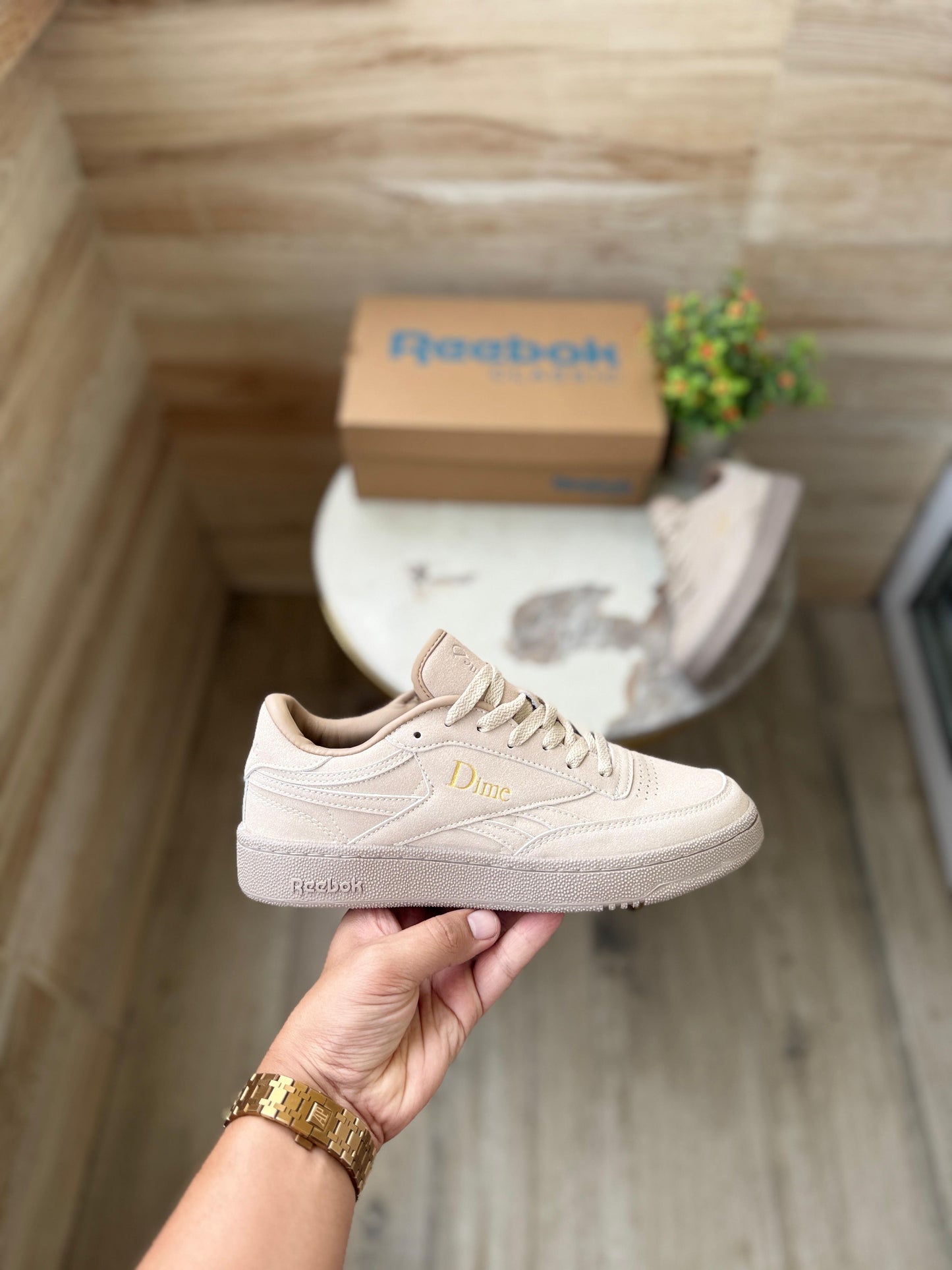 REEBOK X DIME CLUB REVENGE BEIGE